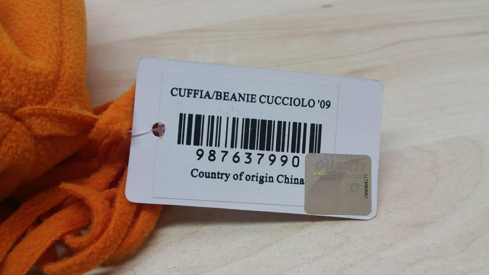 Cappello Invernale Arancione per Bimbo Originale Ducati Cucciolo  987637990