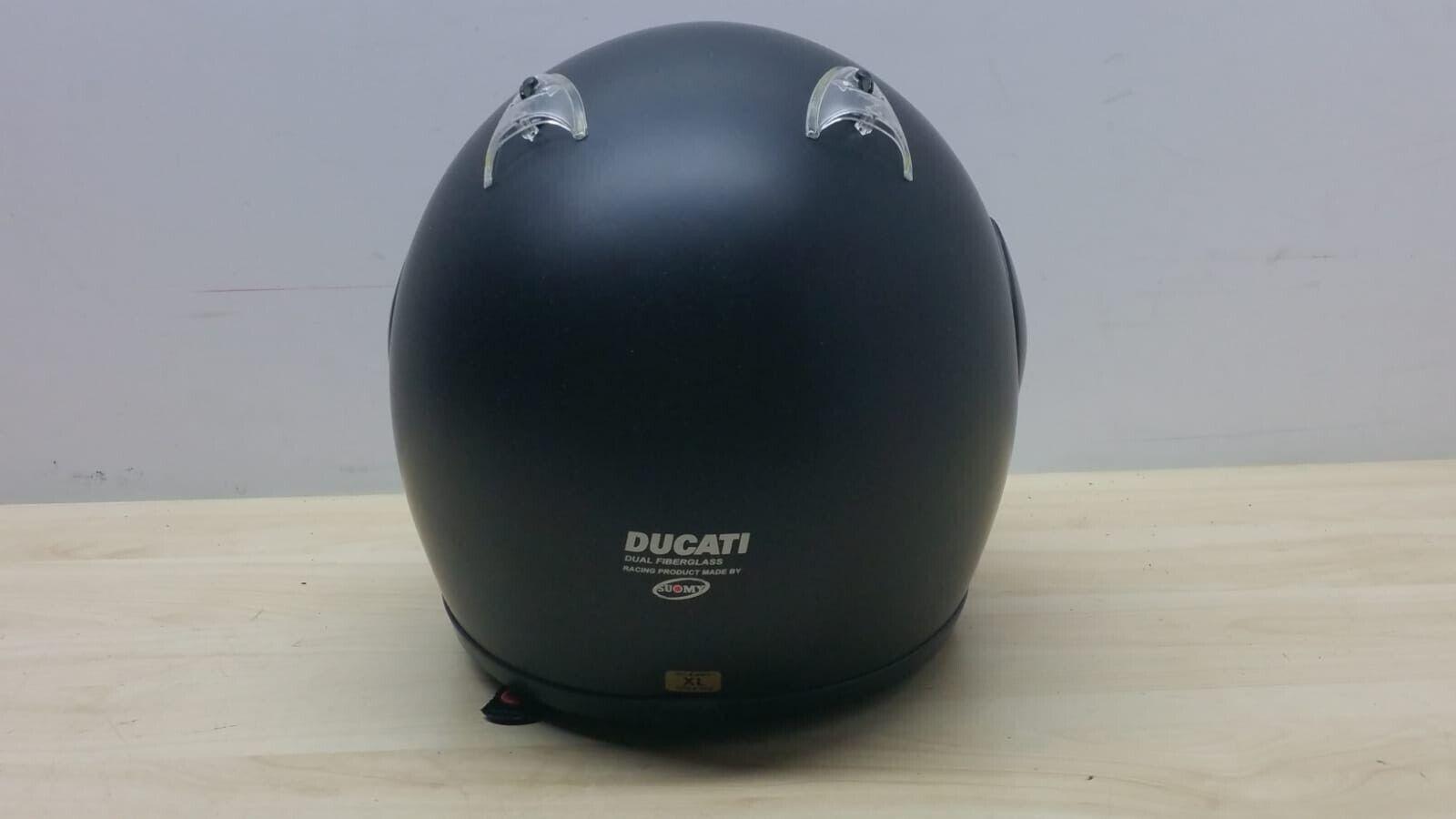 Casco Integrale da Moto Suomy Ducati Performance Helmet Nero Opaco TG. XL *34