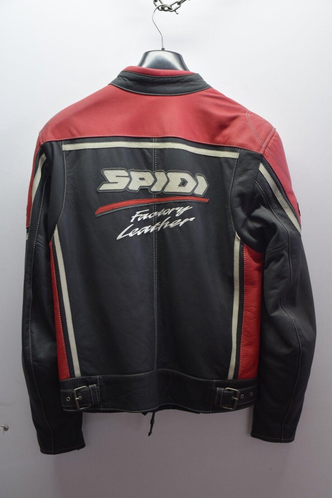 Giubbotto in Pelle da Moto Vintage Spidi Leather Factory Motorsport TG. M 31