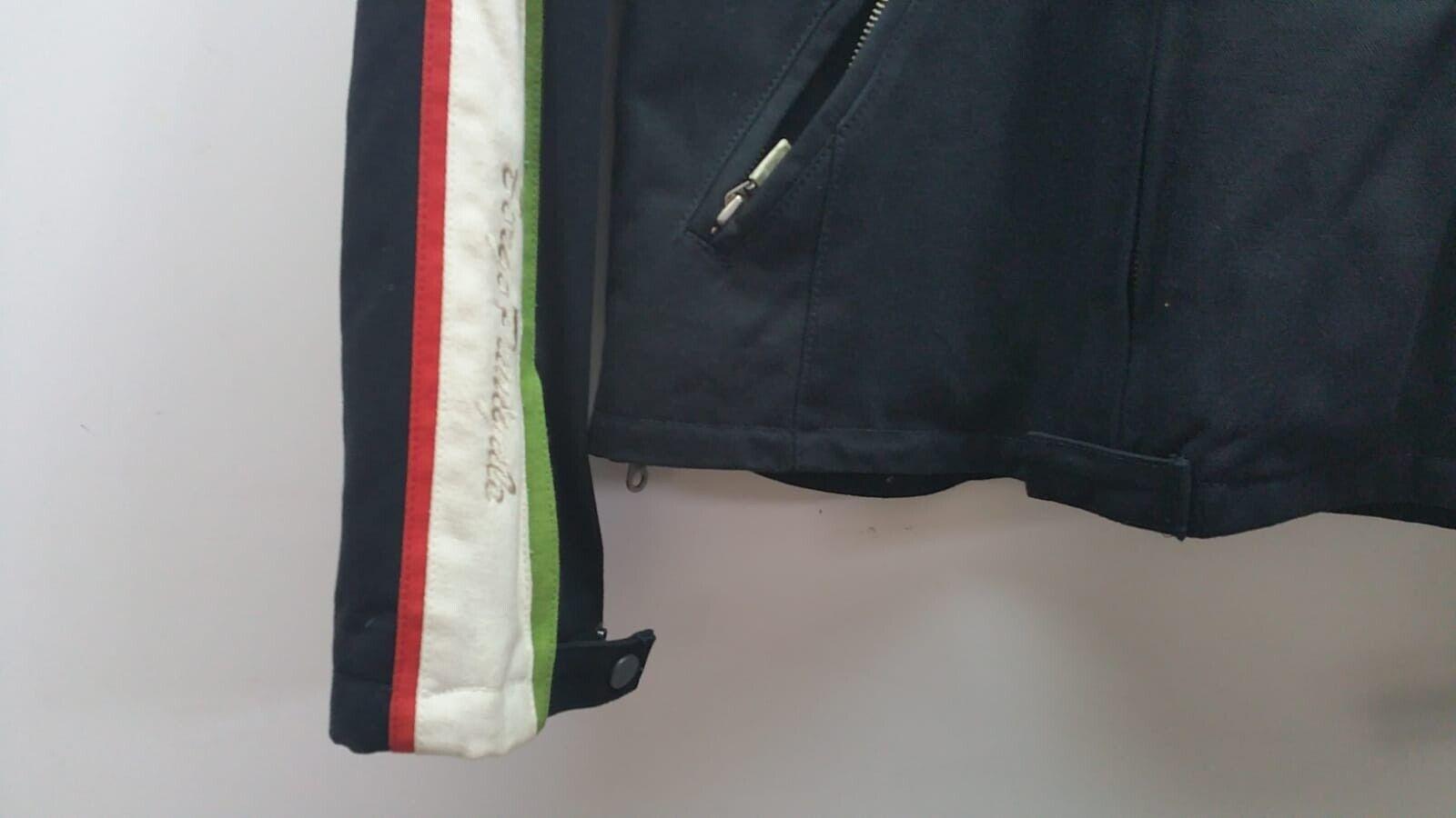 Giubbotto da Moto Vintage Donna Ducati Panigale Tricolore Nero TG. 44 10