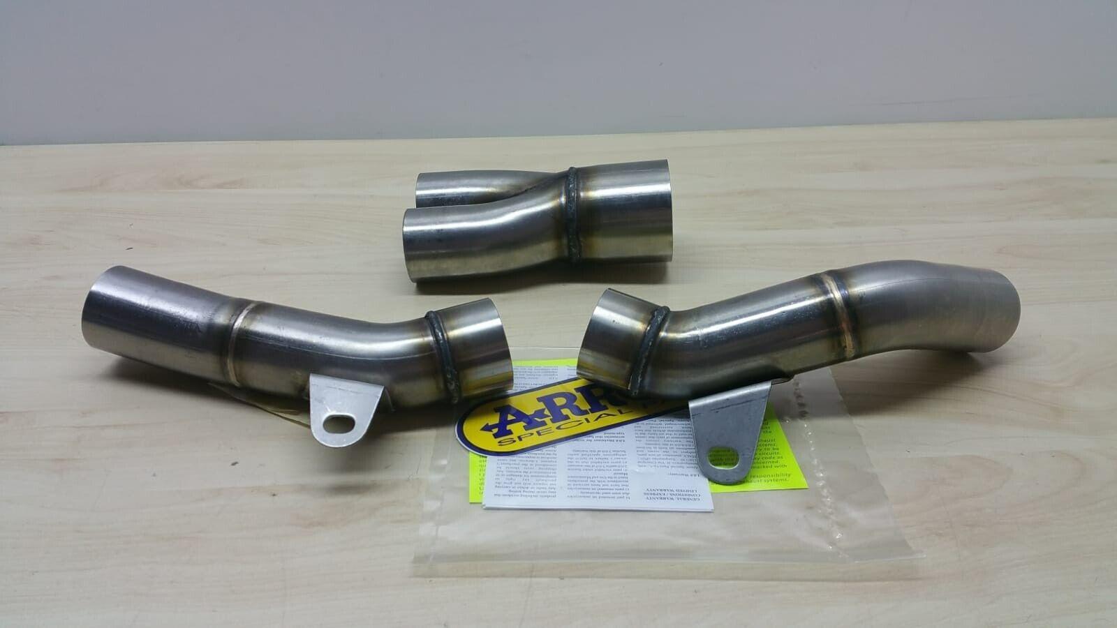 arrow raccordo centrale  arrow in acciaio inox per yamaha yzf r1 1287mi - foto 3
