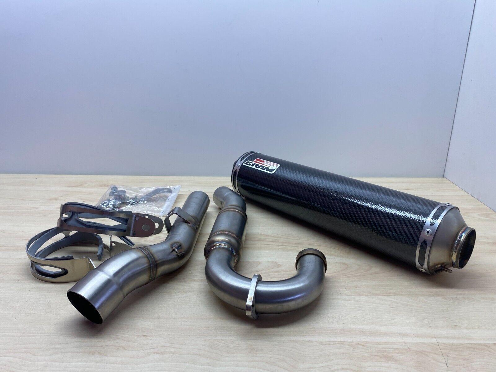 codici nostri kit scarico racing in carbonio gram per kawasaki kx 250 f 2009 cod. gka1c001mx - foto 1