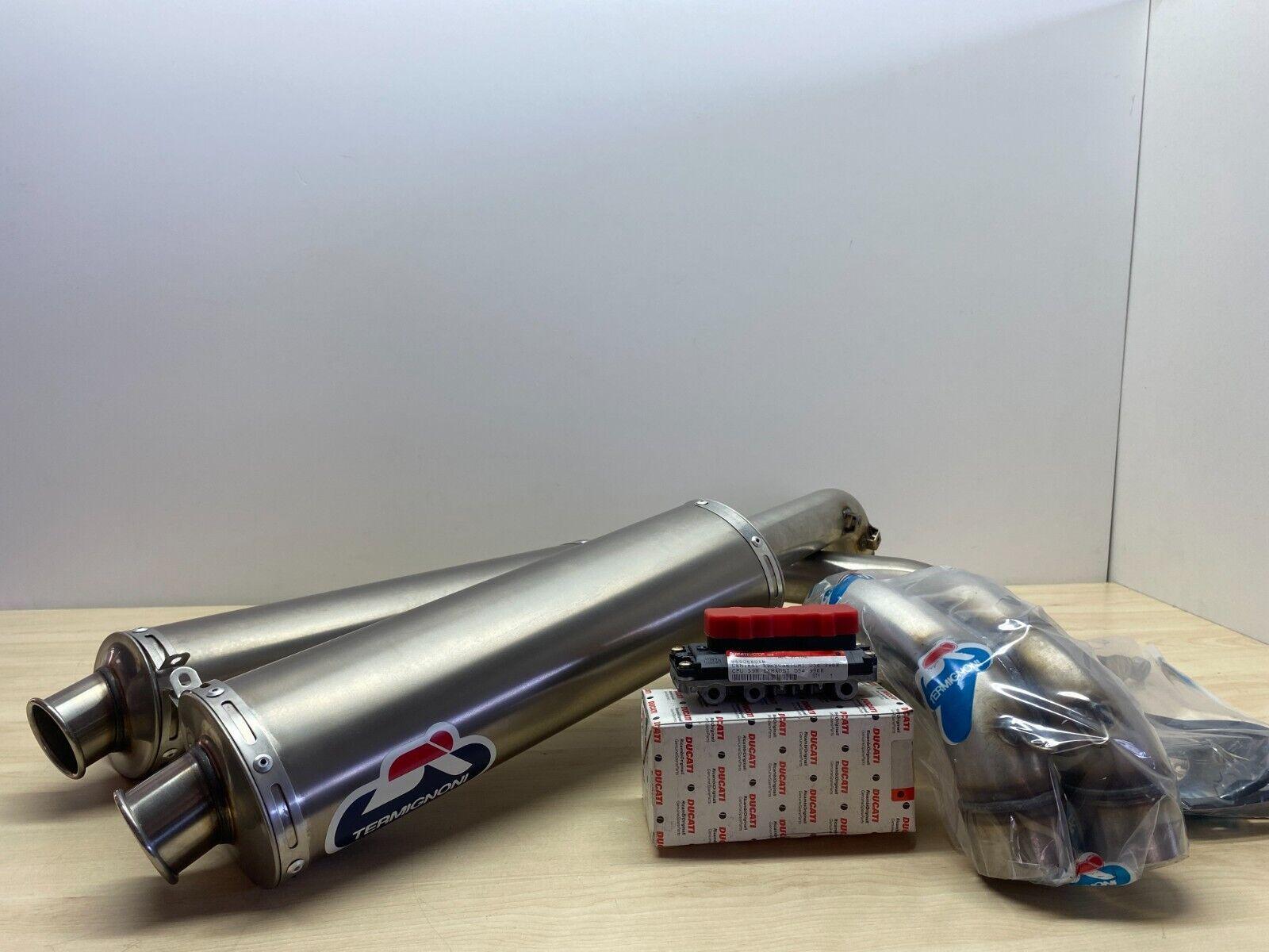ducati kit scarico in titanio ducati performance ø 50-54 du 996r / 998r  96419602b - foto 1