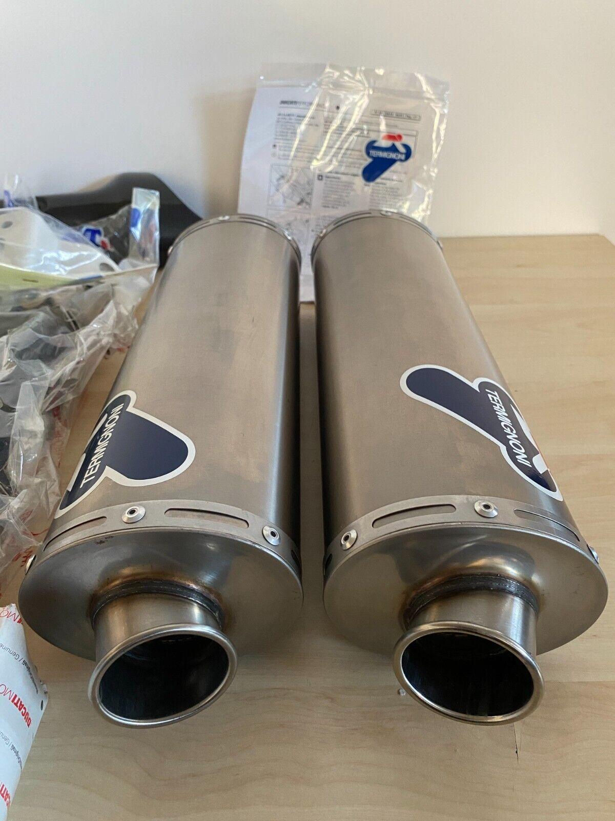ducati kit scarico completo in titanio ducati performance per monster s4   96412500b - foto 2