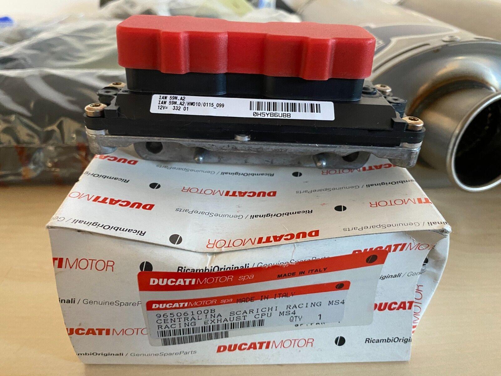 ducati kit scarico completo in titanio ducati performance per monster s4   96412500b - foto 5