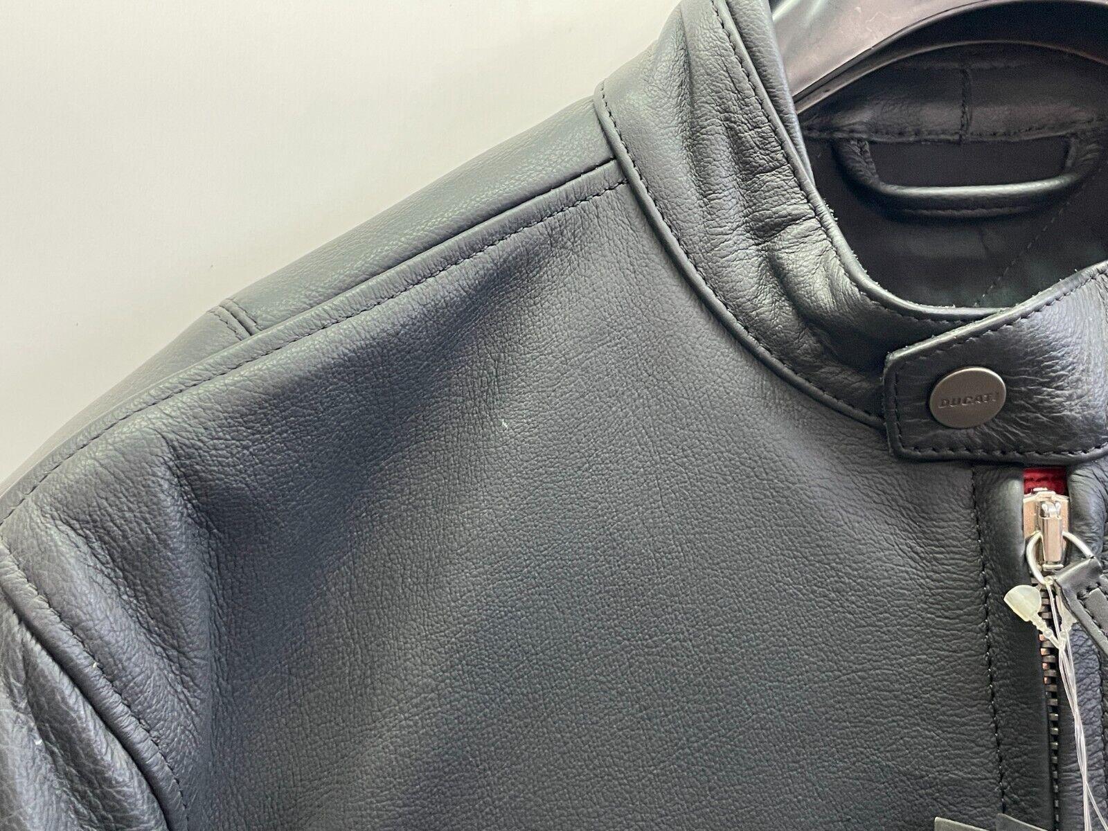 ducati giubbotto in pelle vintage dainese ducati monster uomo tg. 50  981504014 - foto 3