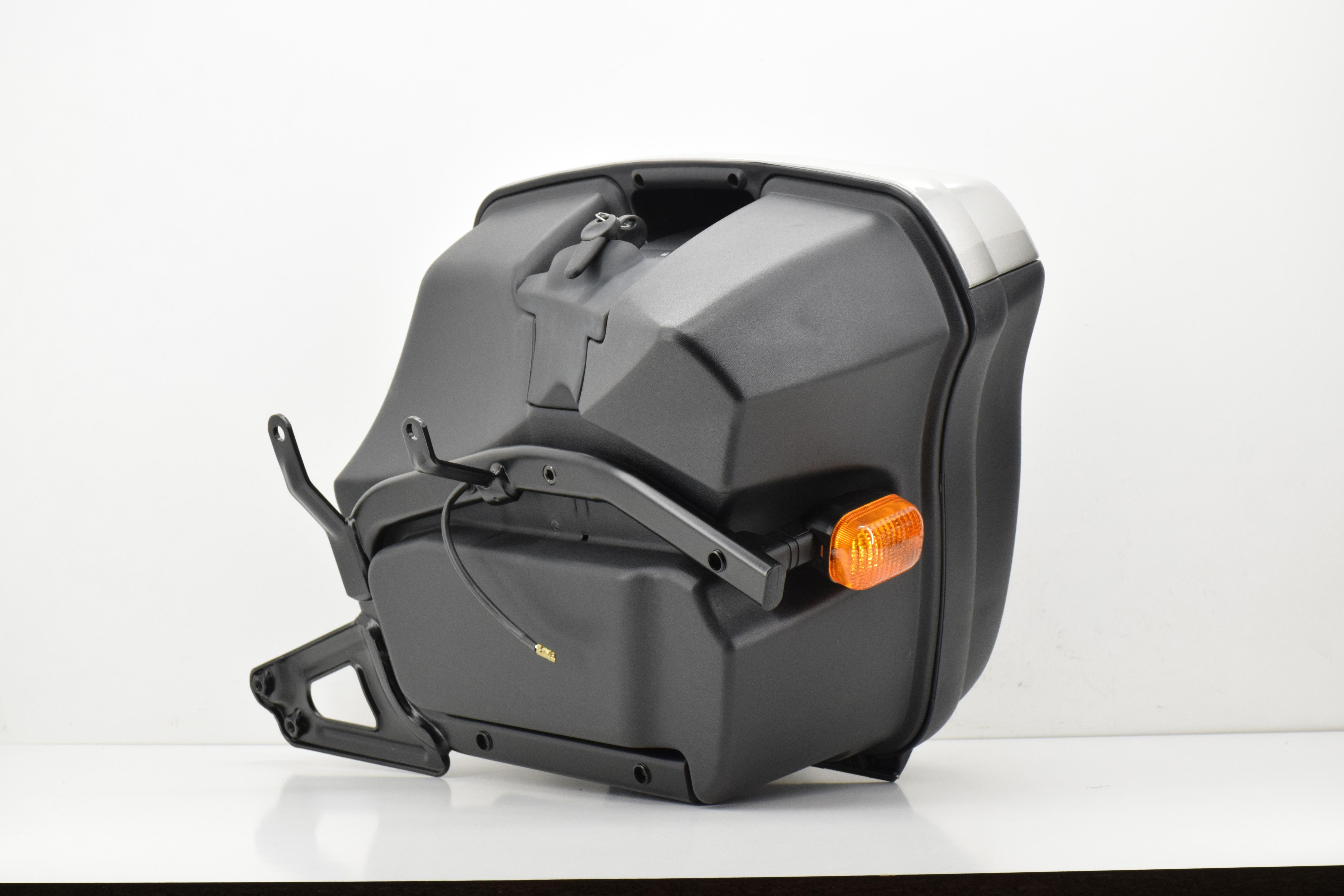 ducati coppia borse laterali grigie originali ducati st2 st4 99 03 96722001ah - foto 4