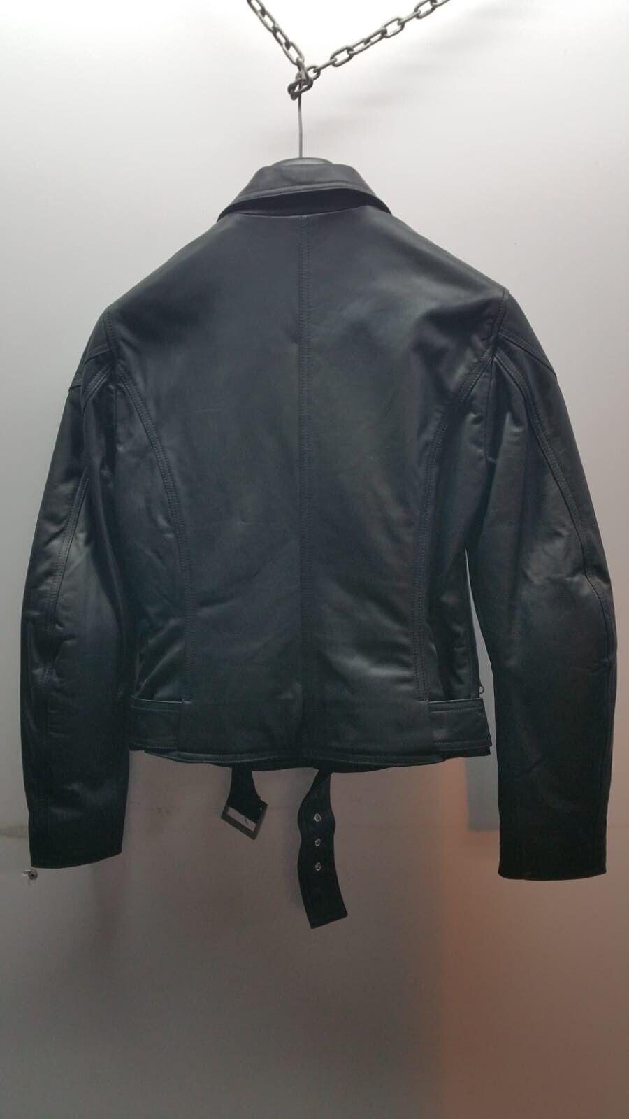 alpinestars giubbotto moto vintage alpinestars 4w holly jacket in pelle tg. l  31122410l - foto 2