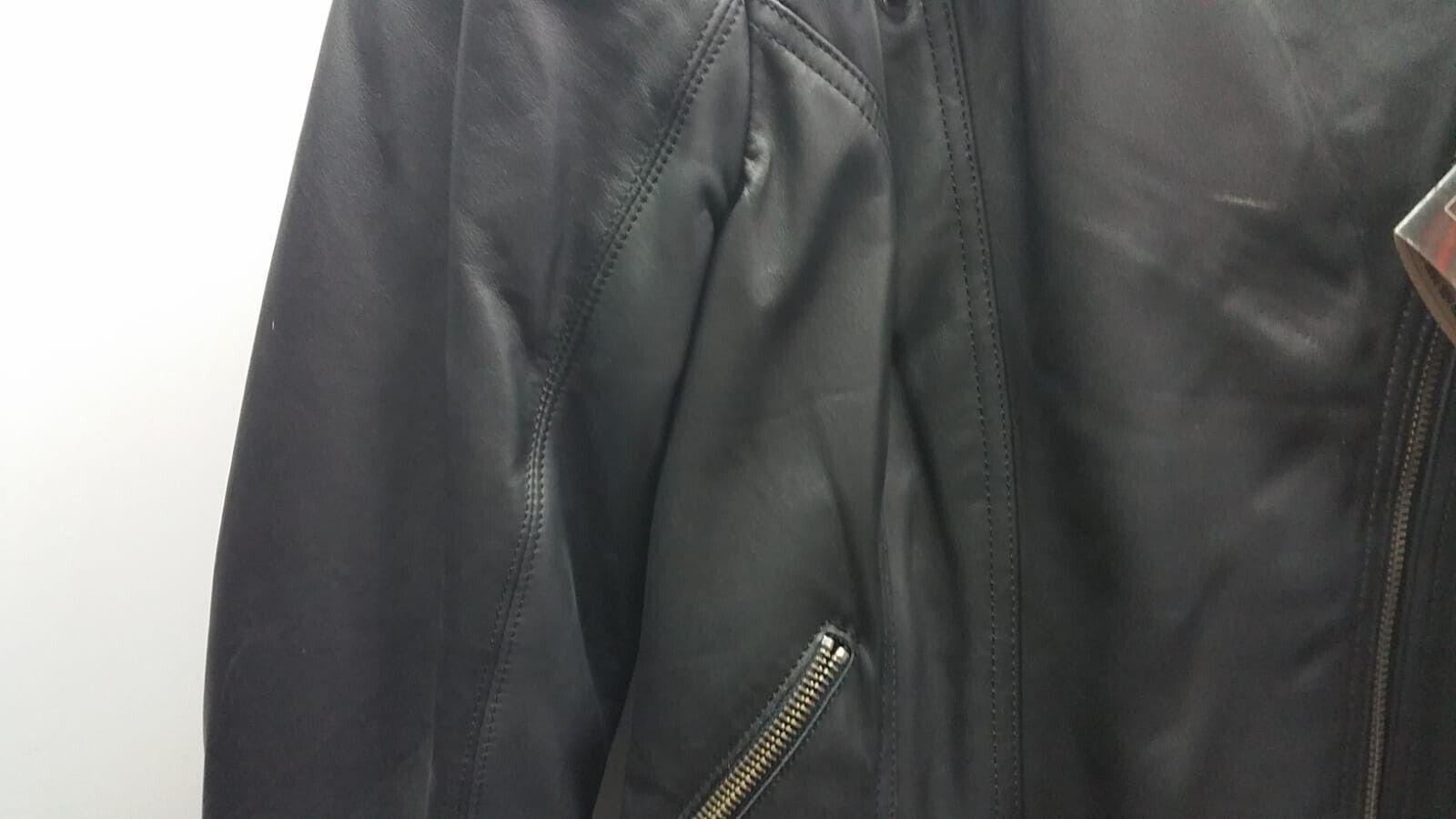 alpinestars giubbotto moto vintage alpinestars 4w holly jacket in pelle tg. l  31122410l - foto 4