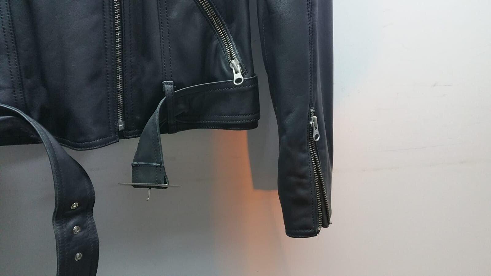 alpinestars giubbotto moto vintage alpinestars 4w holly jacket in pelle tg. l  31122410l - foto 6