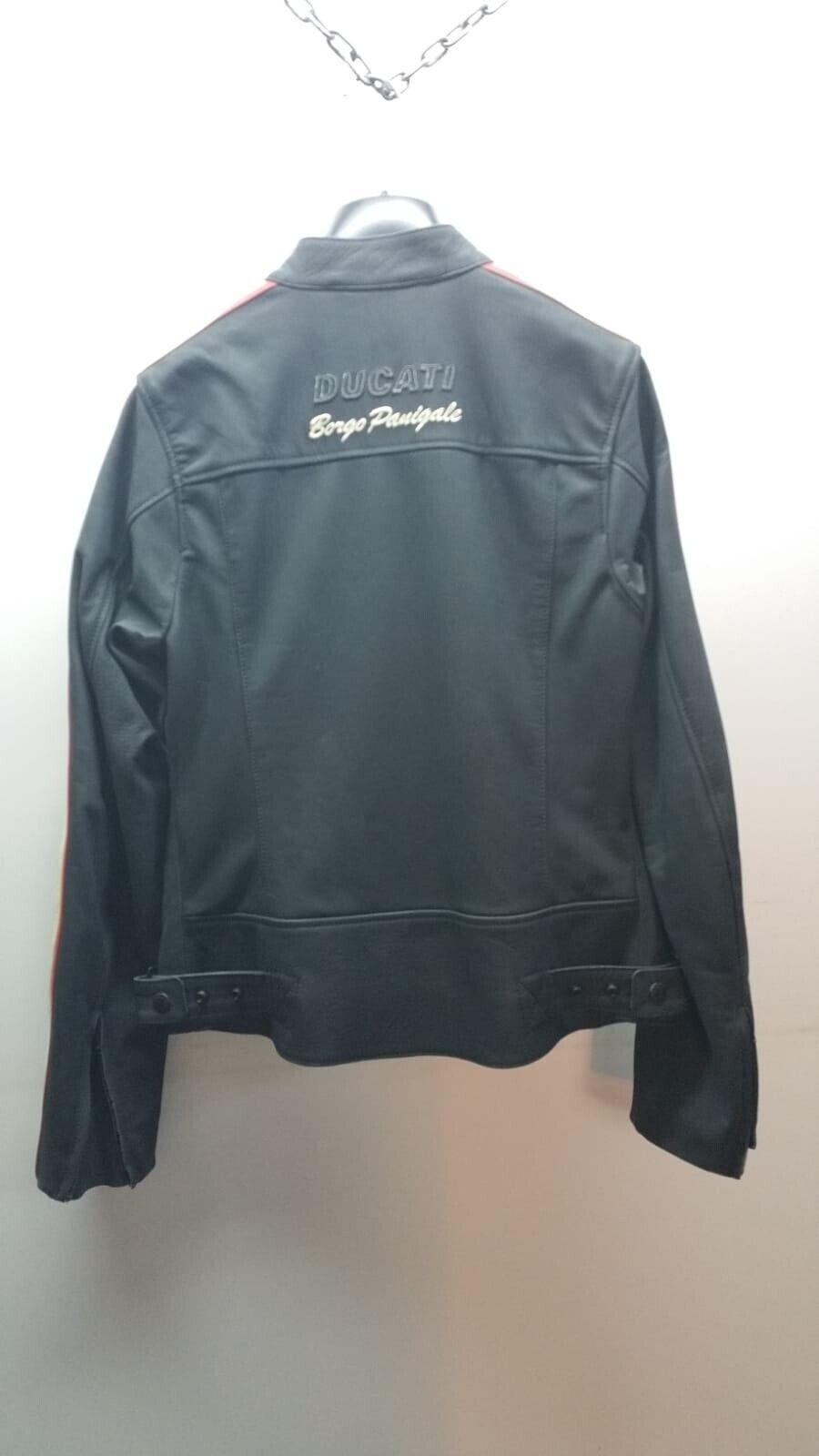 ducati giubbotto vintage  dainese donna borgo panigale nero ghiaccio  981407005 - foto 2