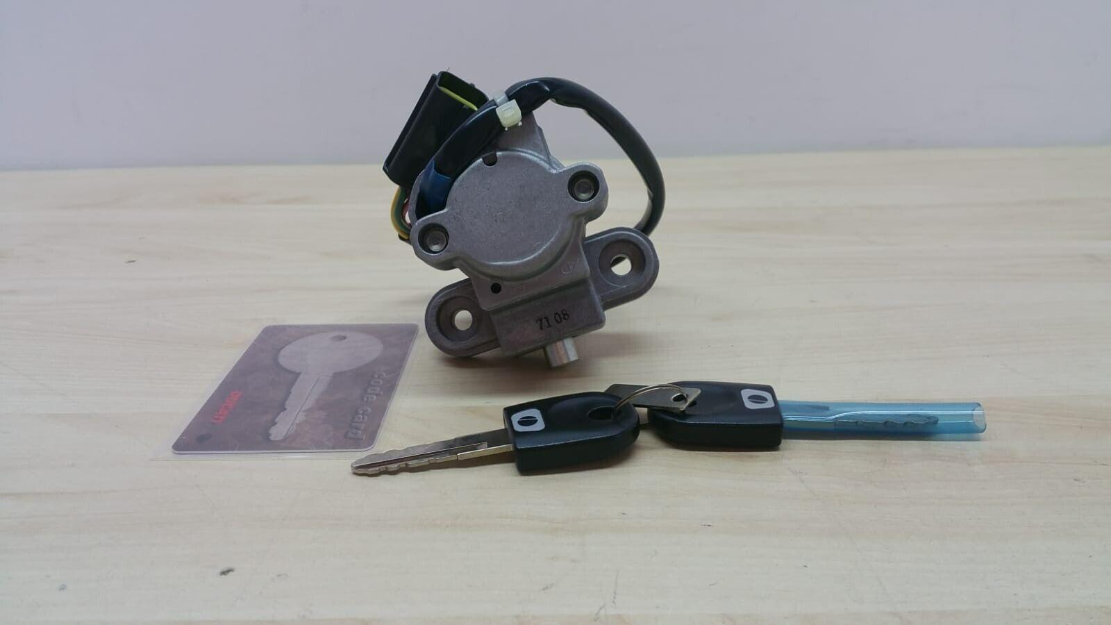 ducati gruppo completo commutatore chiave originale ducati 1098 848 . 65240121a - foto 3