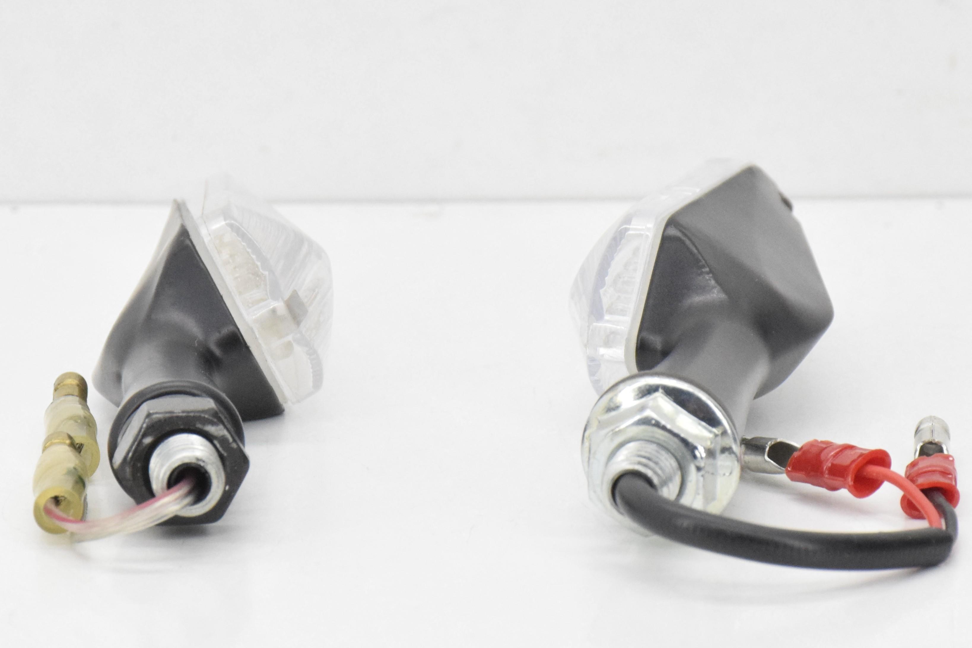 ducati coppia frecce ergal nere a led originali ducati monster 696-1100 96629909b - foto 4