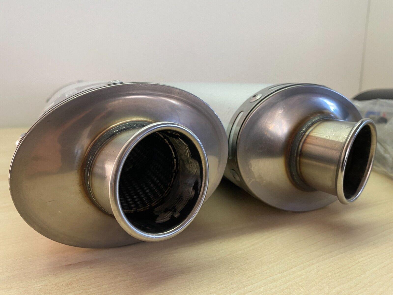 ducati kit silenziatori alti alluminio ducati performance monster 900 ie   96004300b - foto 2