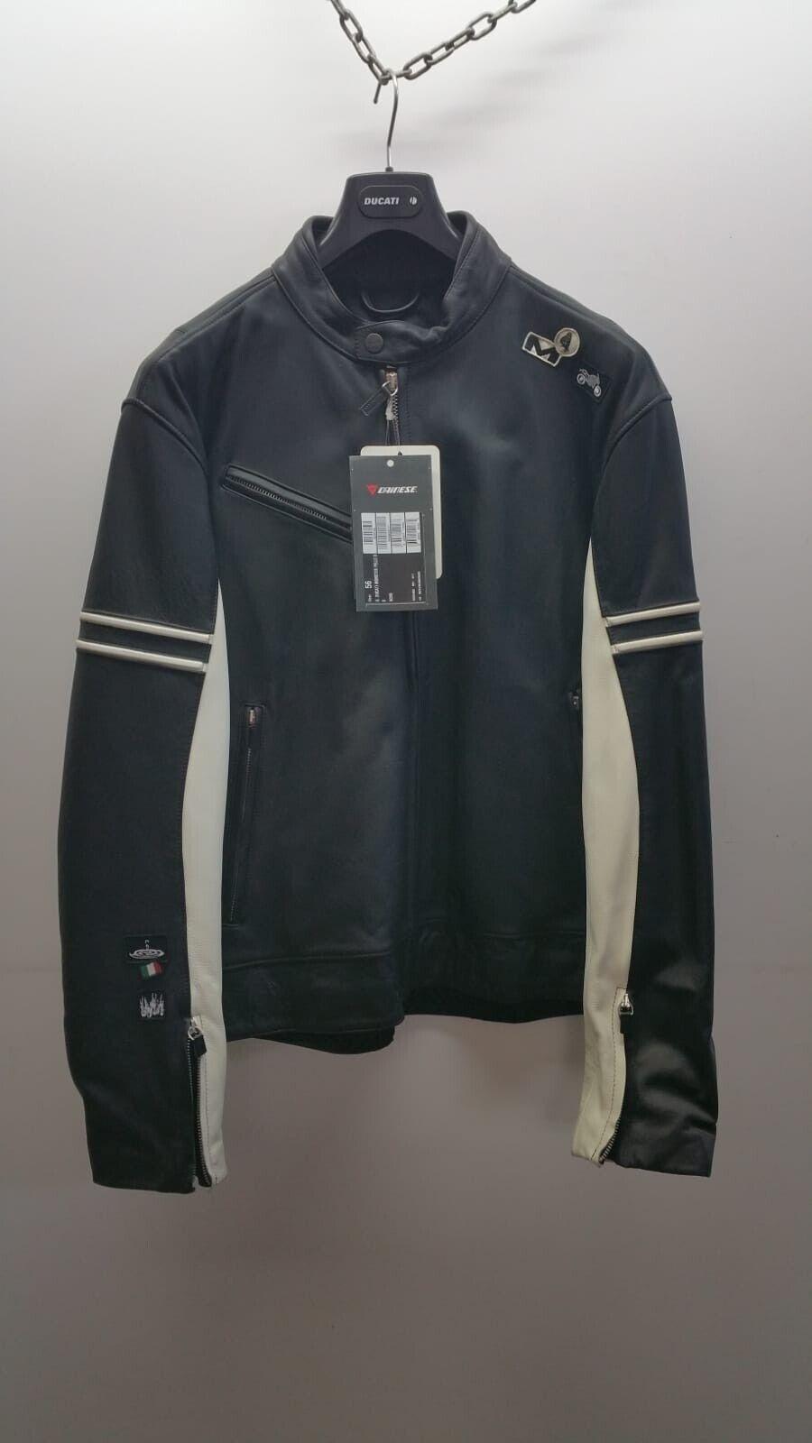 ducati giubbotto da moto vintage dainese monster uomo pelle nero tg. 56  981504017 - foto 1