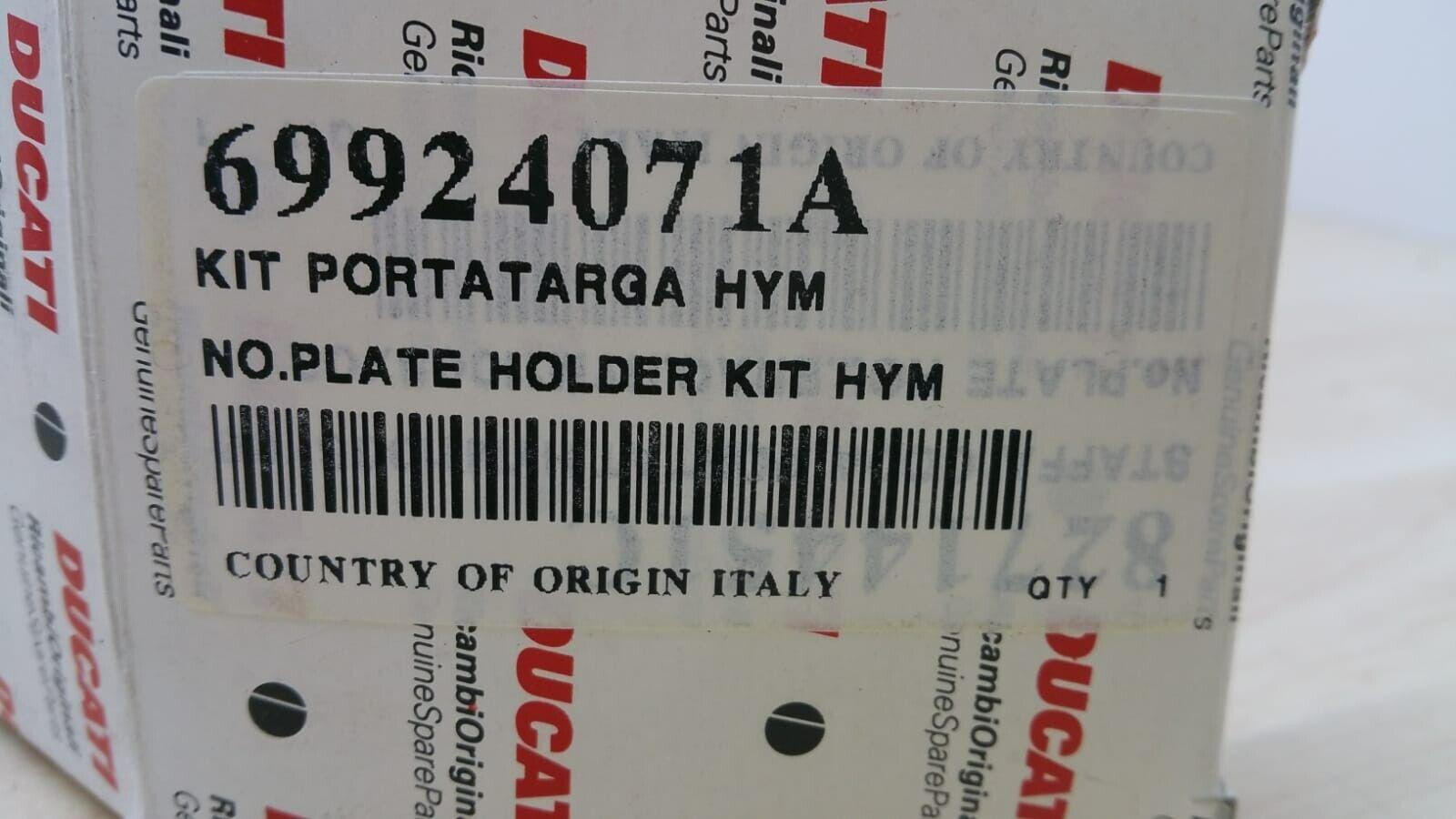 ducati kit portatarga originale ducati hypermotard 69924071a - foto 4