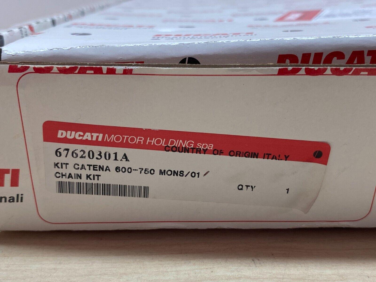 ducati kit catena originale ducati monster 600 750   67620301a - foto 6