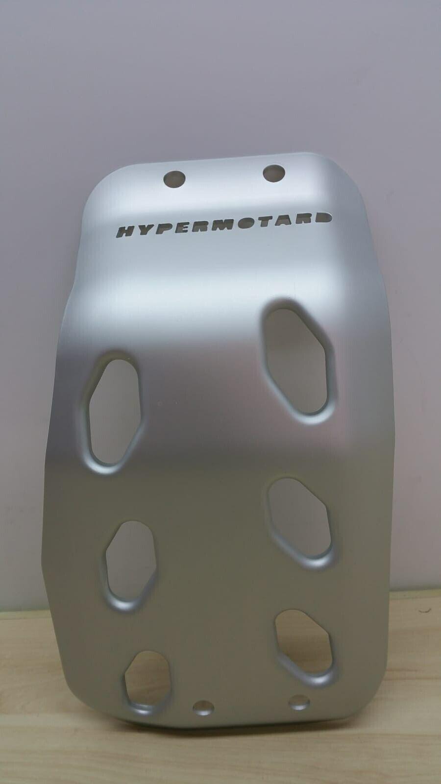 ducati piastra paramotore in alluminio originale ducati hypermotard  96760208b - foto 1