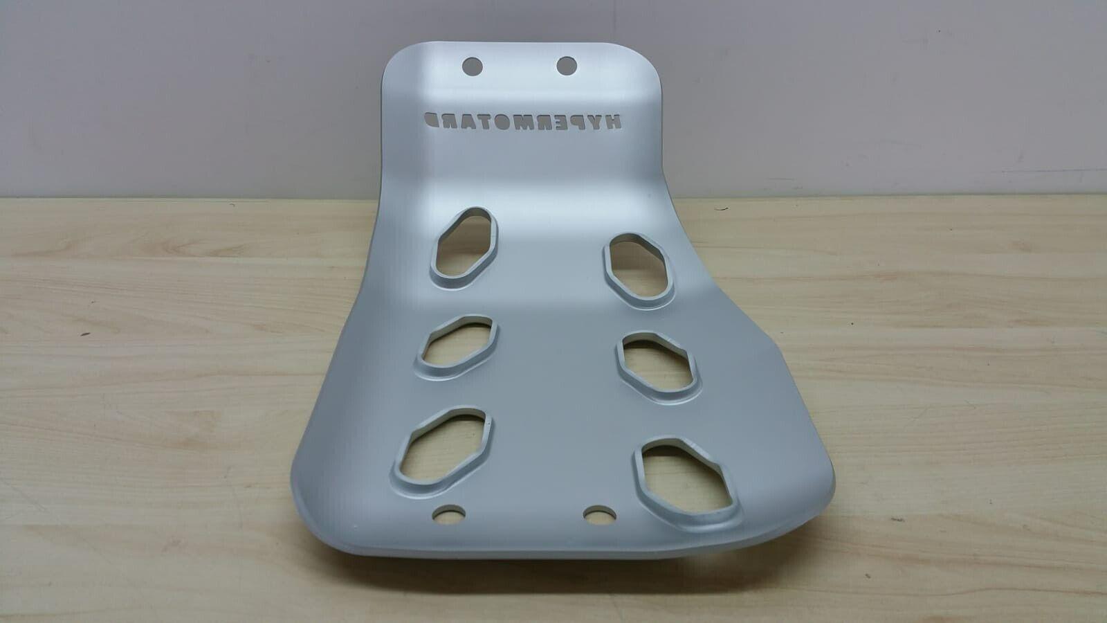 ducati piastra paramotore in alluminio originale ducati hypermotard  96760208b - foto 2