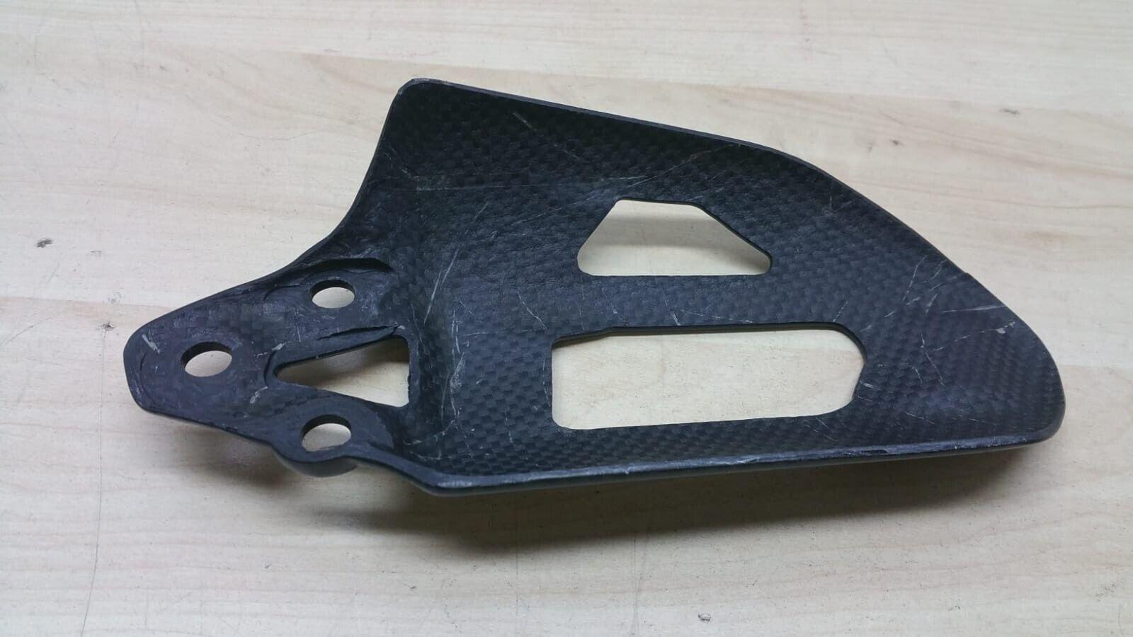 ducati cover carbonio ammortizzatore posteriore originale ducati  96450711b - foto 5