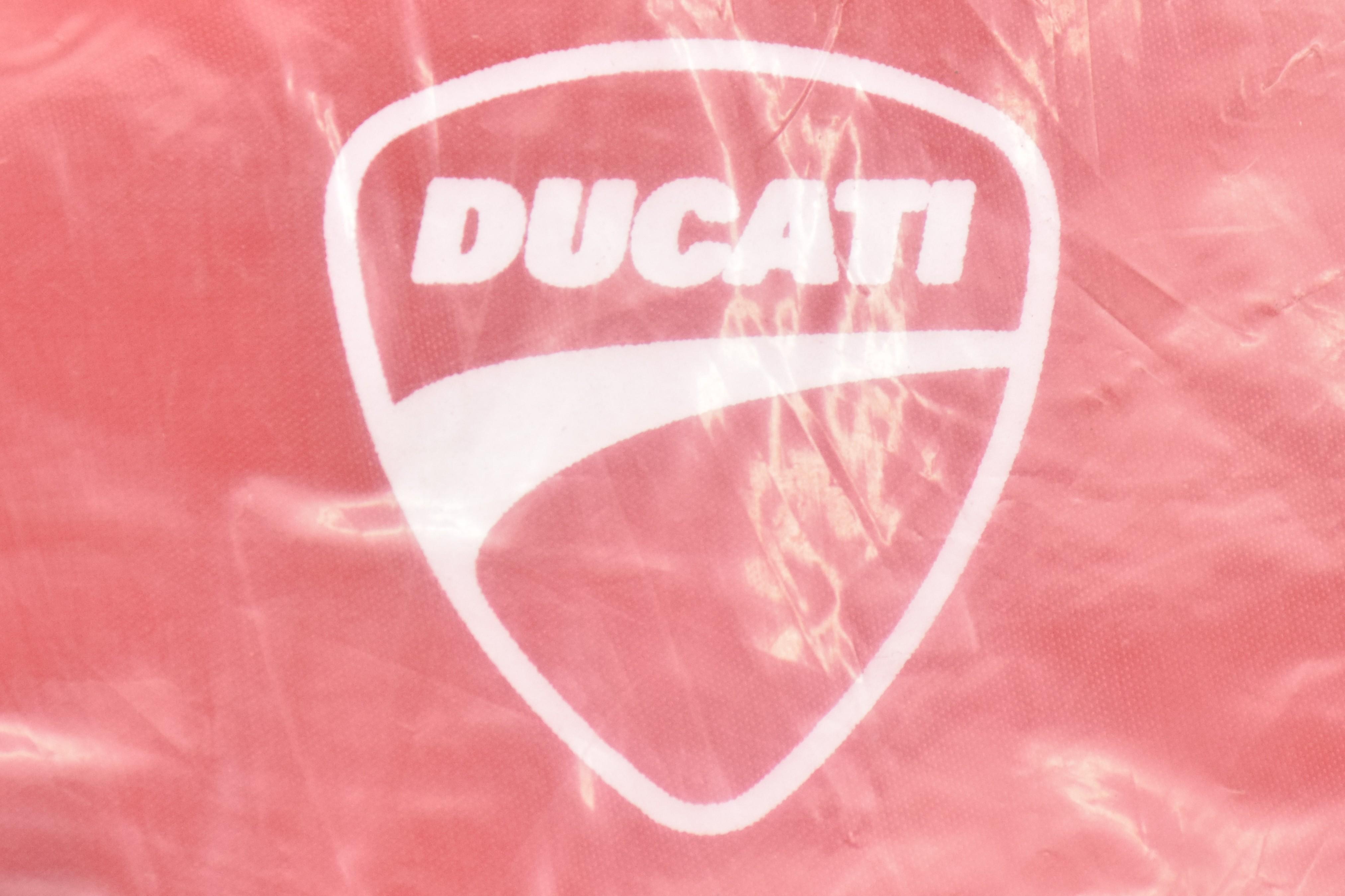 ducati telo coprimoto da interno rosso/nero ducati  multistrada 1.2 96784610b - foto 2