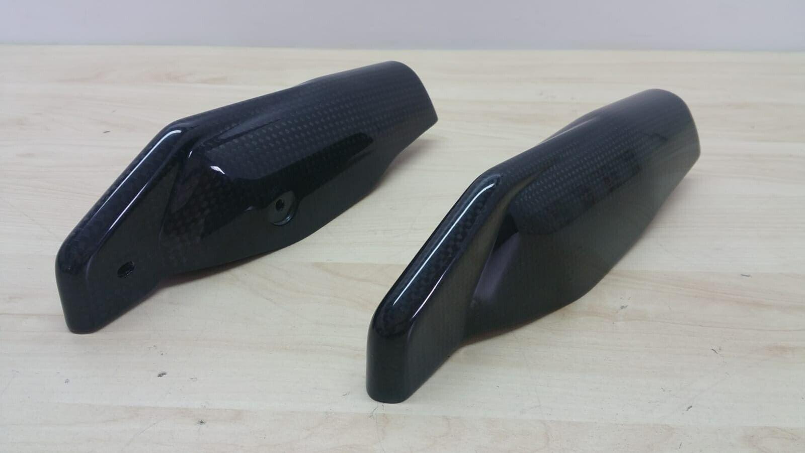 ducati protezioni forcella carbonio ducati performance hypermotard  96985608b - foto 1