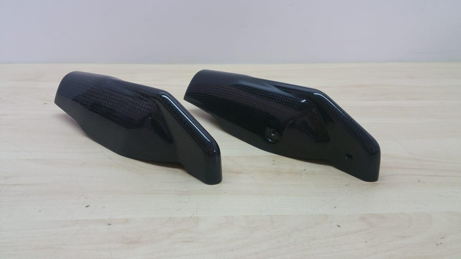 ducati protezioni forcella carbonio ducati performance hypermotard  96985608b - foto 6
