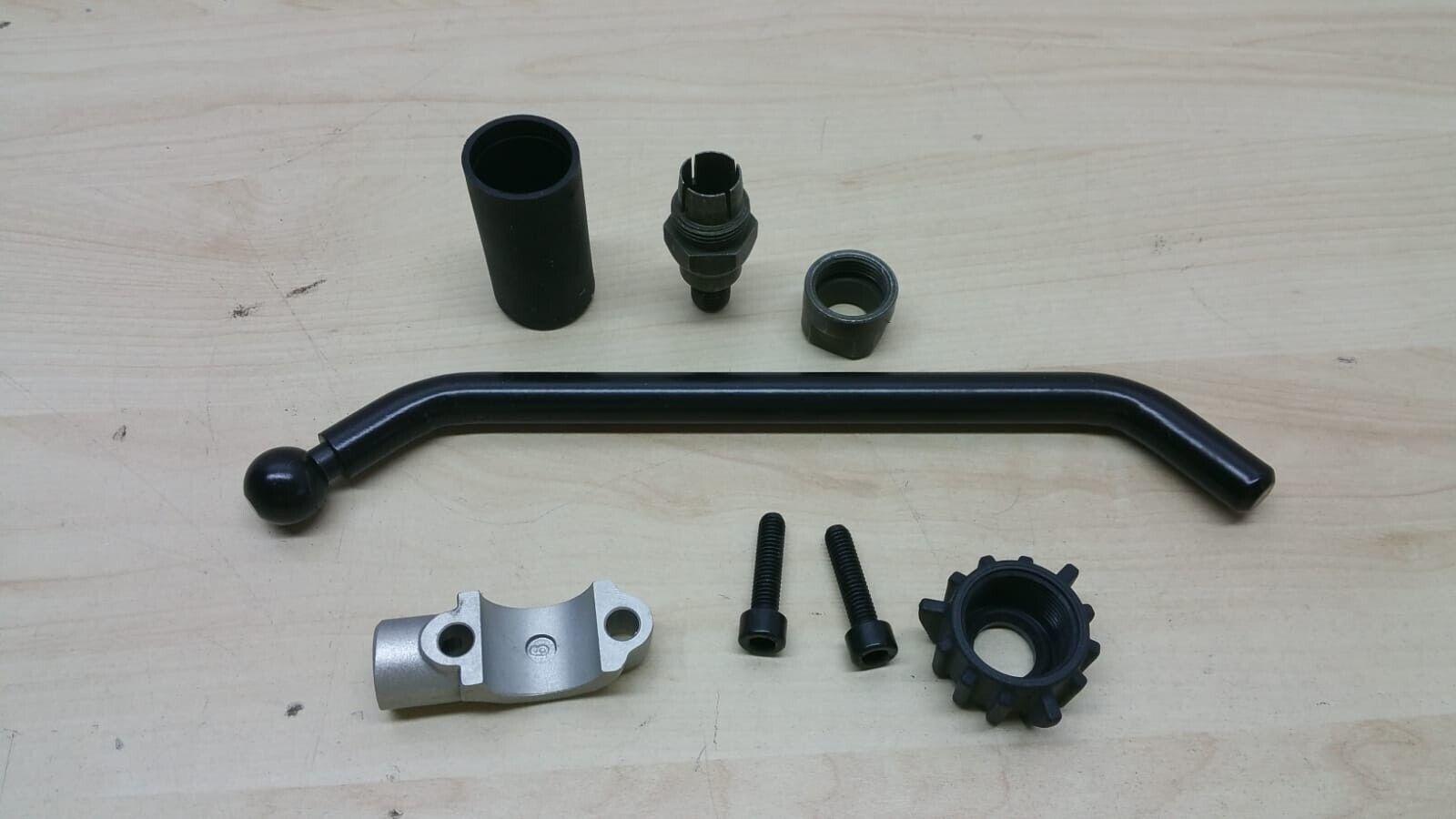 ducati asta montaggio specchio al manubrio originale ducati hypermotard  96760708b - foto 2