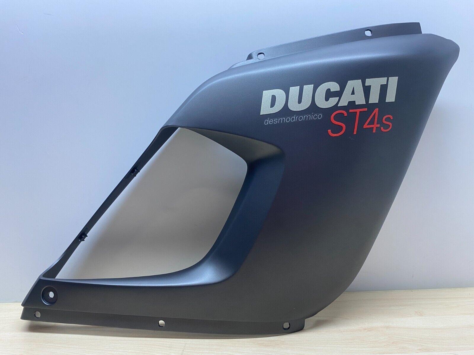 ducati semicarena superiore destra grigio originale ducati st4s  48010581ed - foto 1