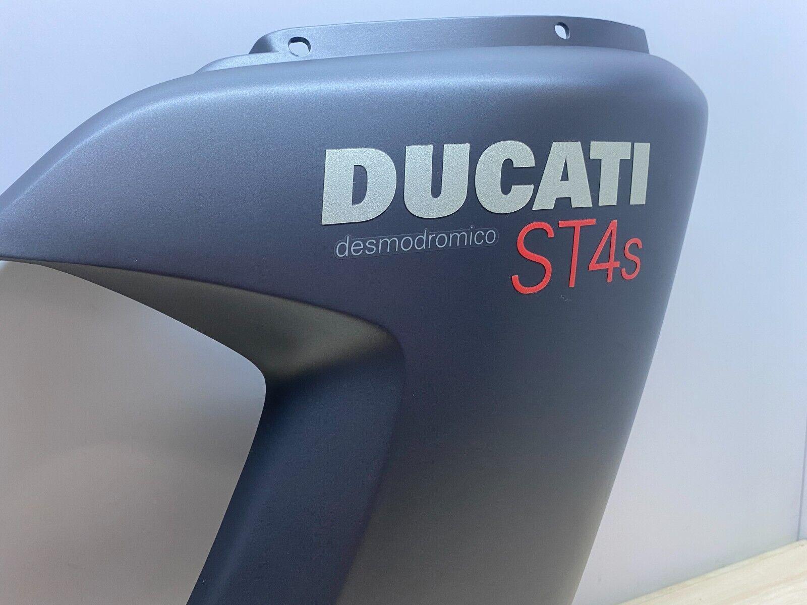 ducati semicarena superiore destra grigio originale ducati st4s  48010581ed - foto 4