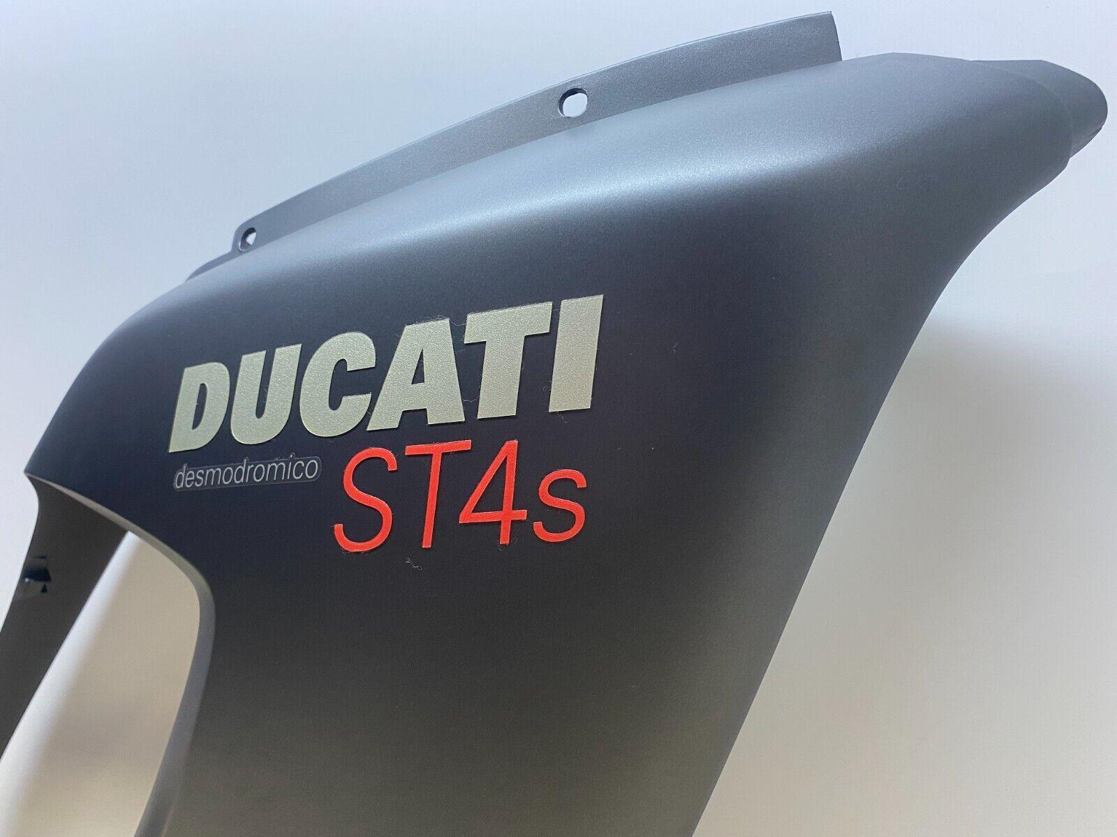 ducati semicarena superiore destra grigio originale ducati st4s  48010581ed - foto 5