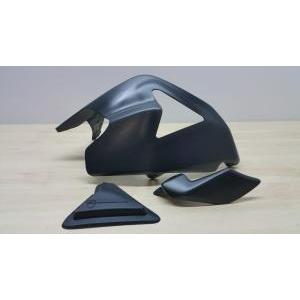 Kit protezione forcellone e paracatena carbonio originale    96900212a