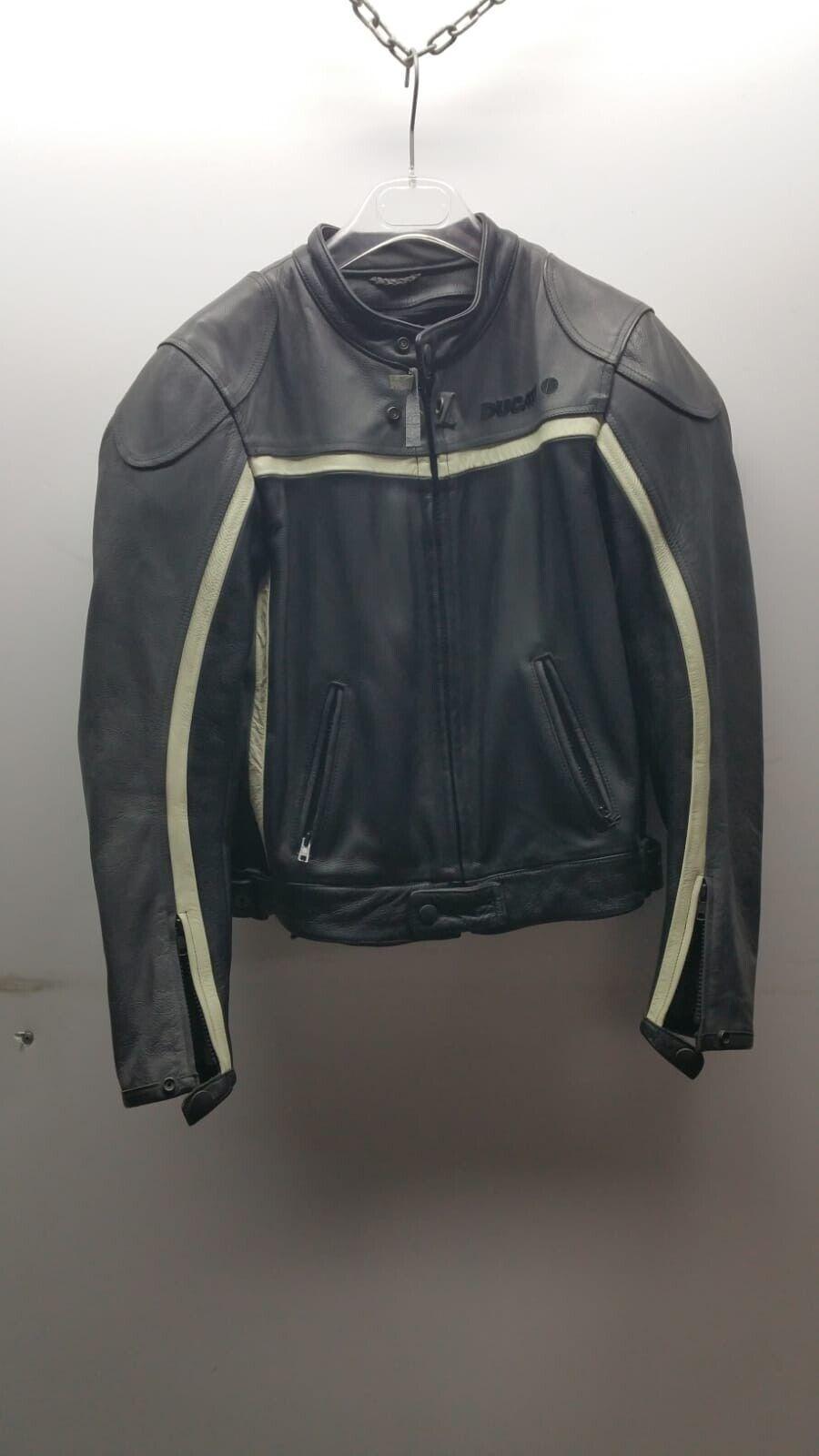 ducati giubbotto da moto nero vintage ducati lady pelle tg. 42  982809016pl - foto 1