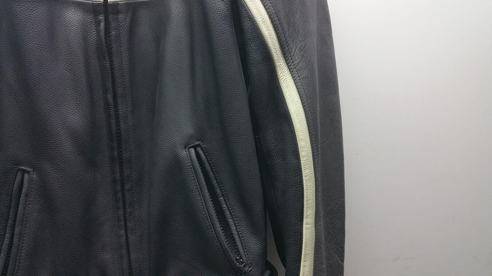 ducati giubbotto da moto nero vintage ducati lady pelle tg. 42  982809016pl - foto 5