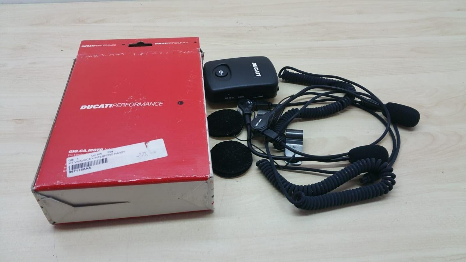 ducati kit vivavoce + interfono handy originale ducati  967118aaa - foto 3