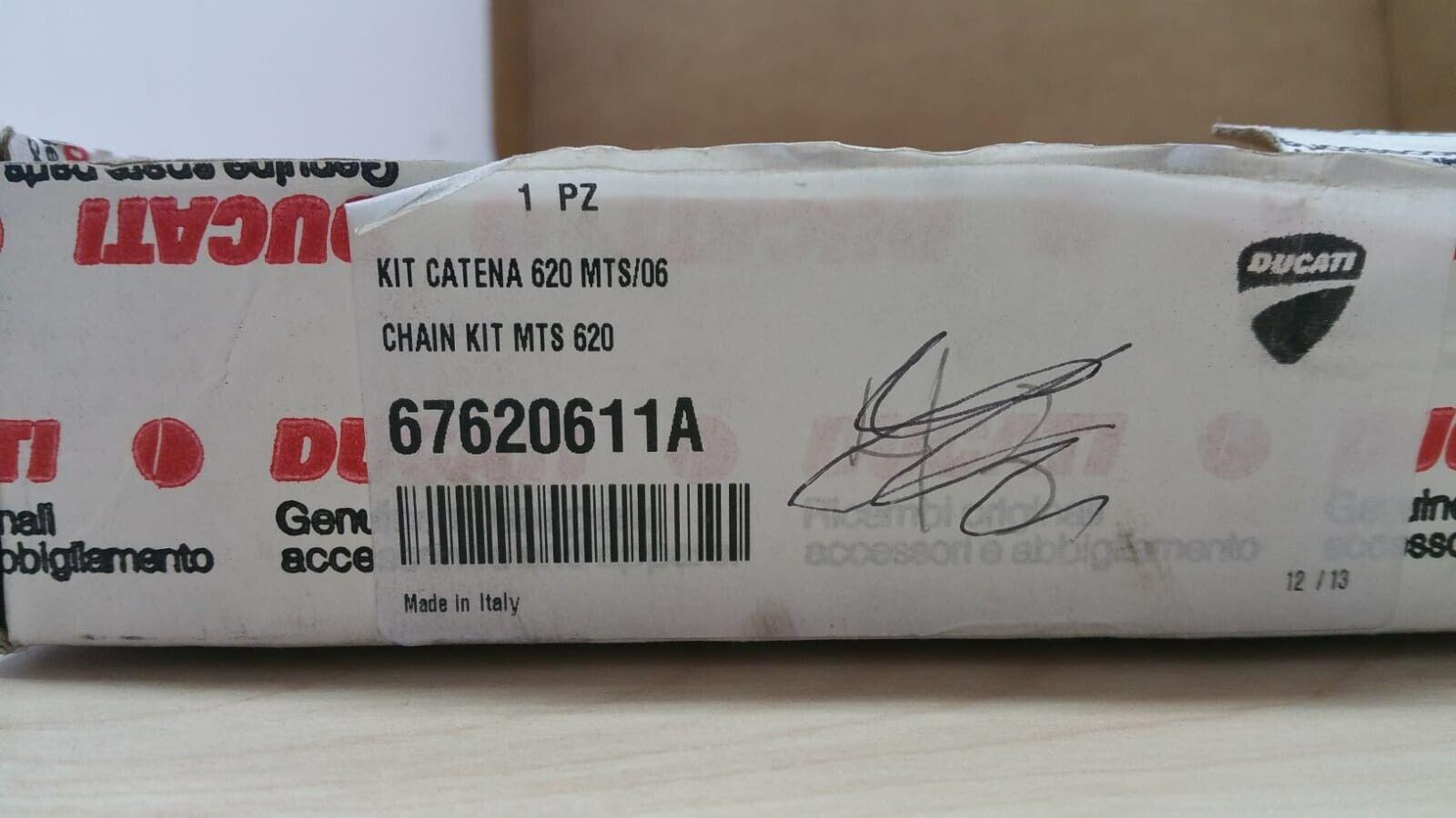 ducati kit catena originale ducati multistrada 620 2006  67620611a - foto 3