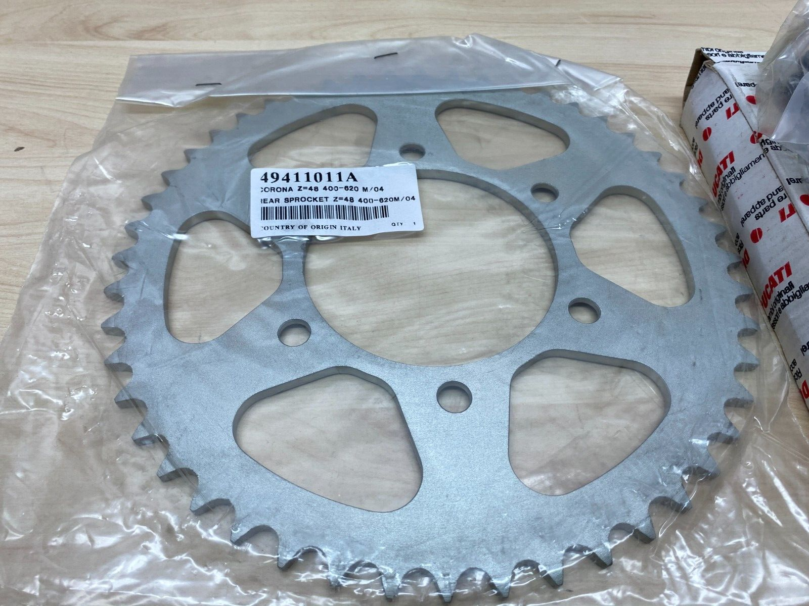 ducati kit catena originale ducati monster 400 620  67620571a - foto 3