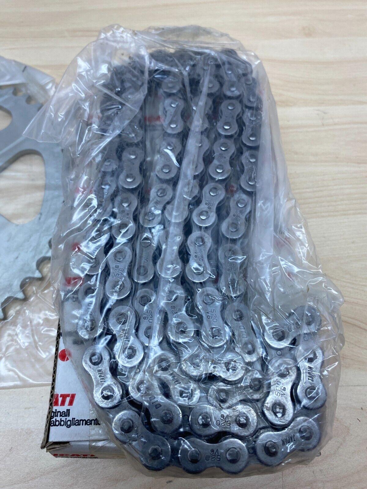 ducati kit catena originale ducati monster 400 620  67620571a - foto 4
