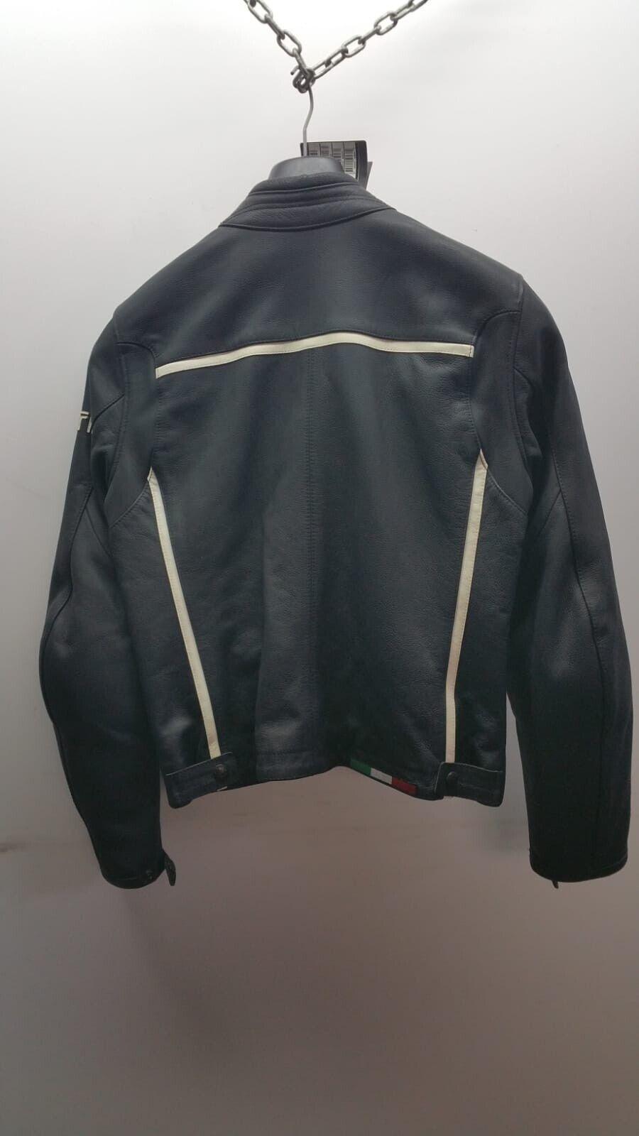 ducati giubbotto dainese vintage in pelle nero eight lady ducati tg 44 982809014pl - foto 2