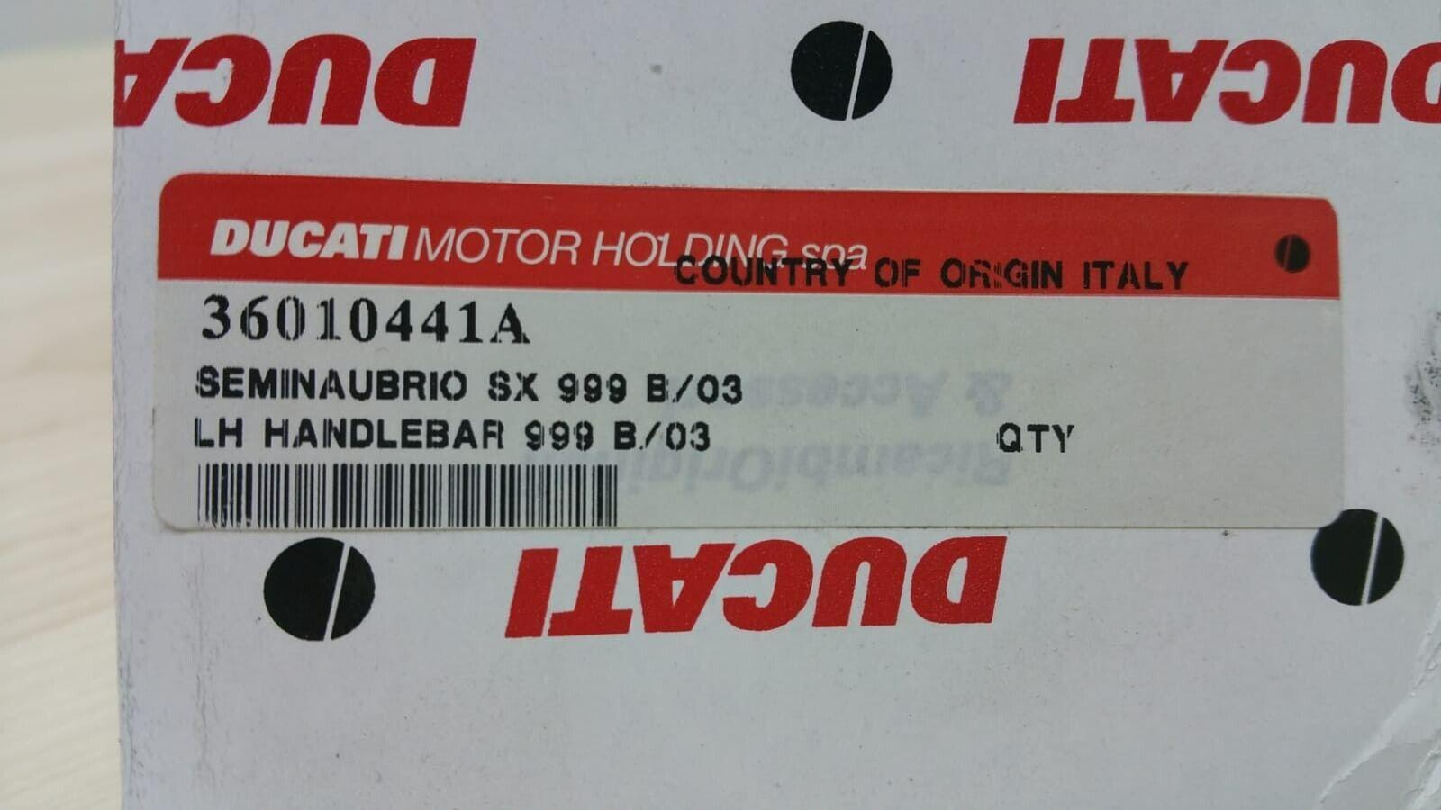 ducati semimanubrio sinistro originale ducati 749 999 36010441a - foto 6