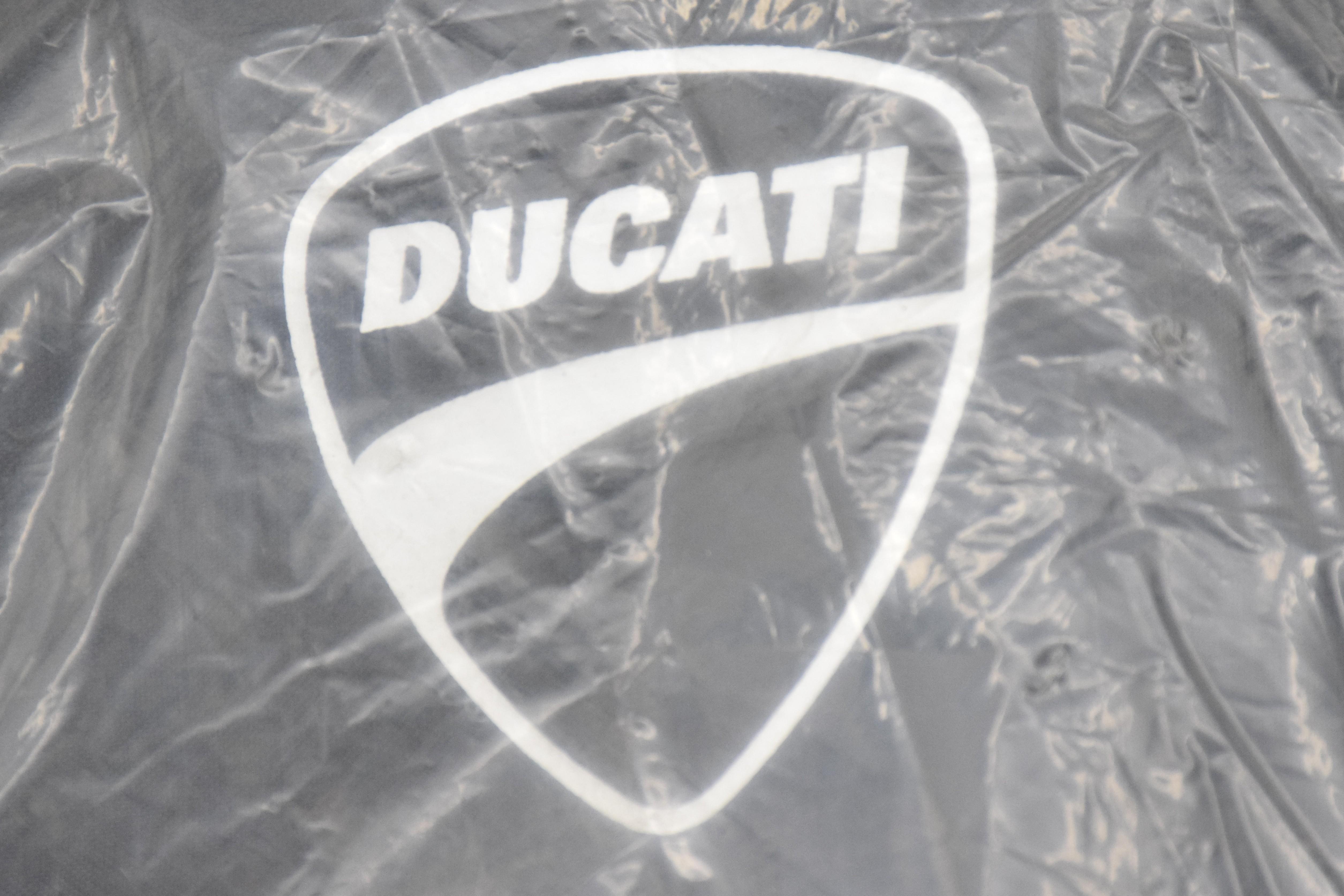 ducati coprimoto nero da interno originale ducati diavel 11-18 96785410b - foto 4