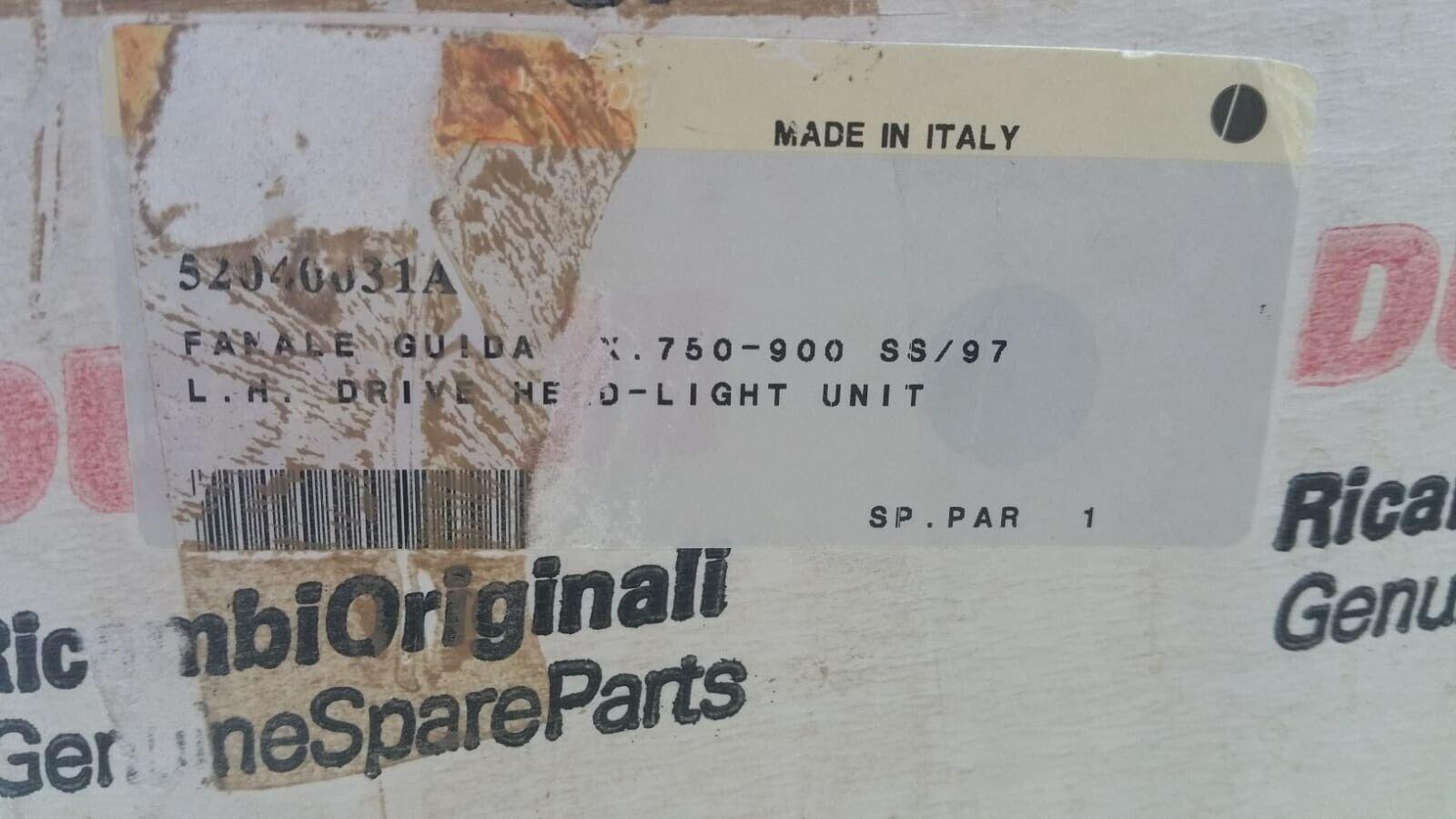 ducati fanale anteriore completo originale ducati 888 851 ss 600 750 900  52040031a - foto 6