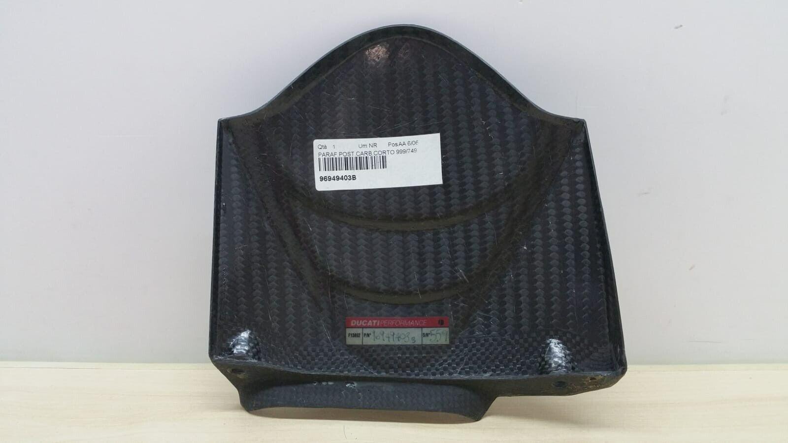 ducati parafango posteriore corto carbonio ducati performance 749 999 96949403b - foto 5