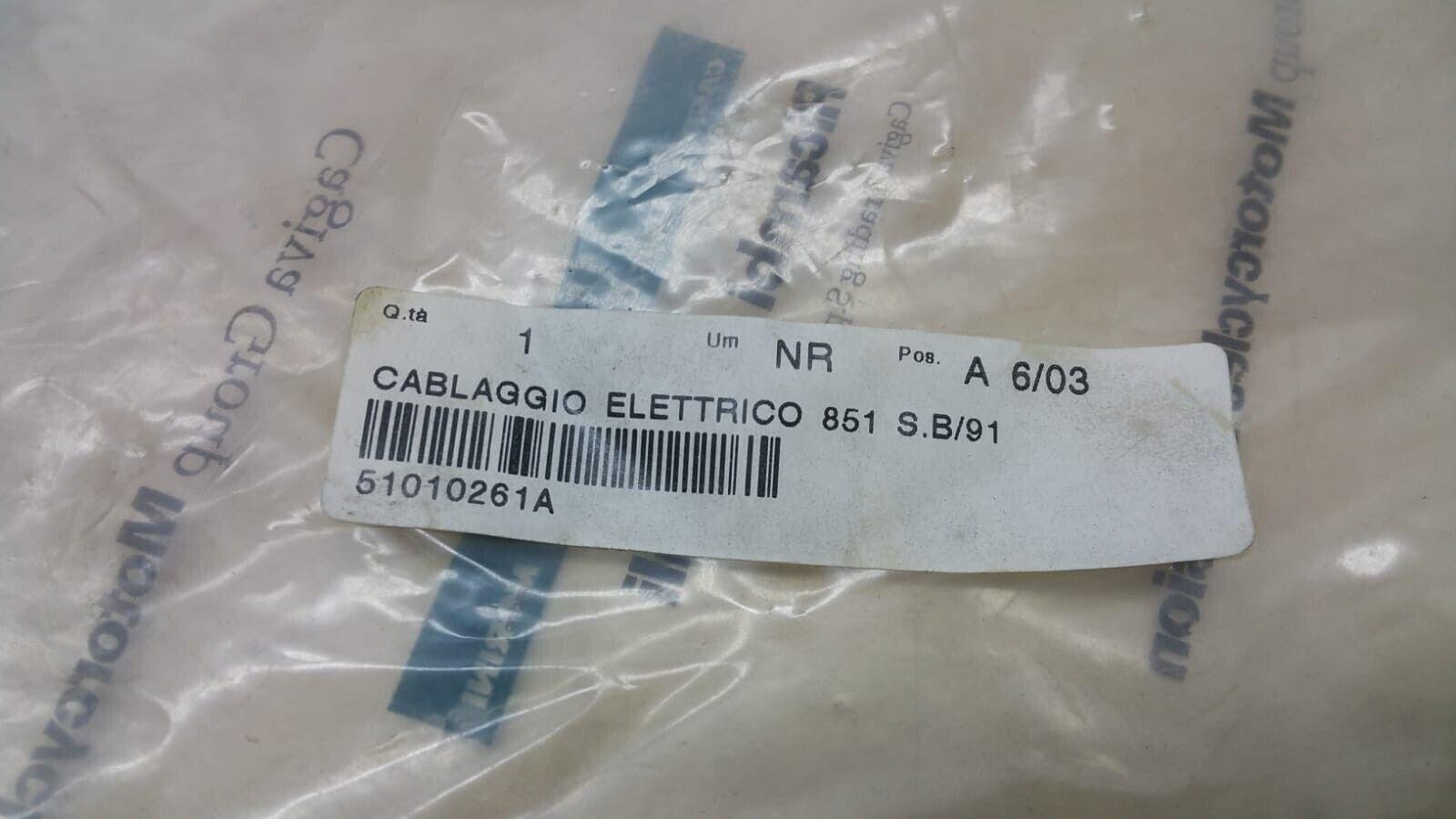 ducati impianto cablaggio elettrico originale ducati 851 1991  51010261a - foto 6