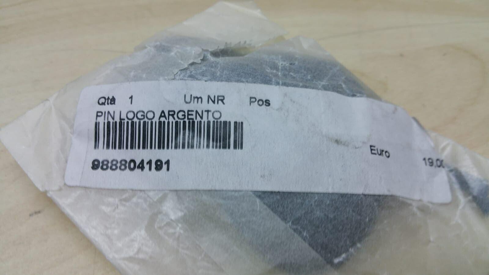 ducati spilla d'argento pin logo originale ducati  988804191 - foto 3