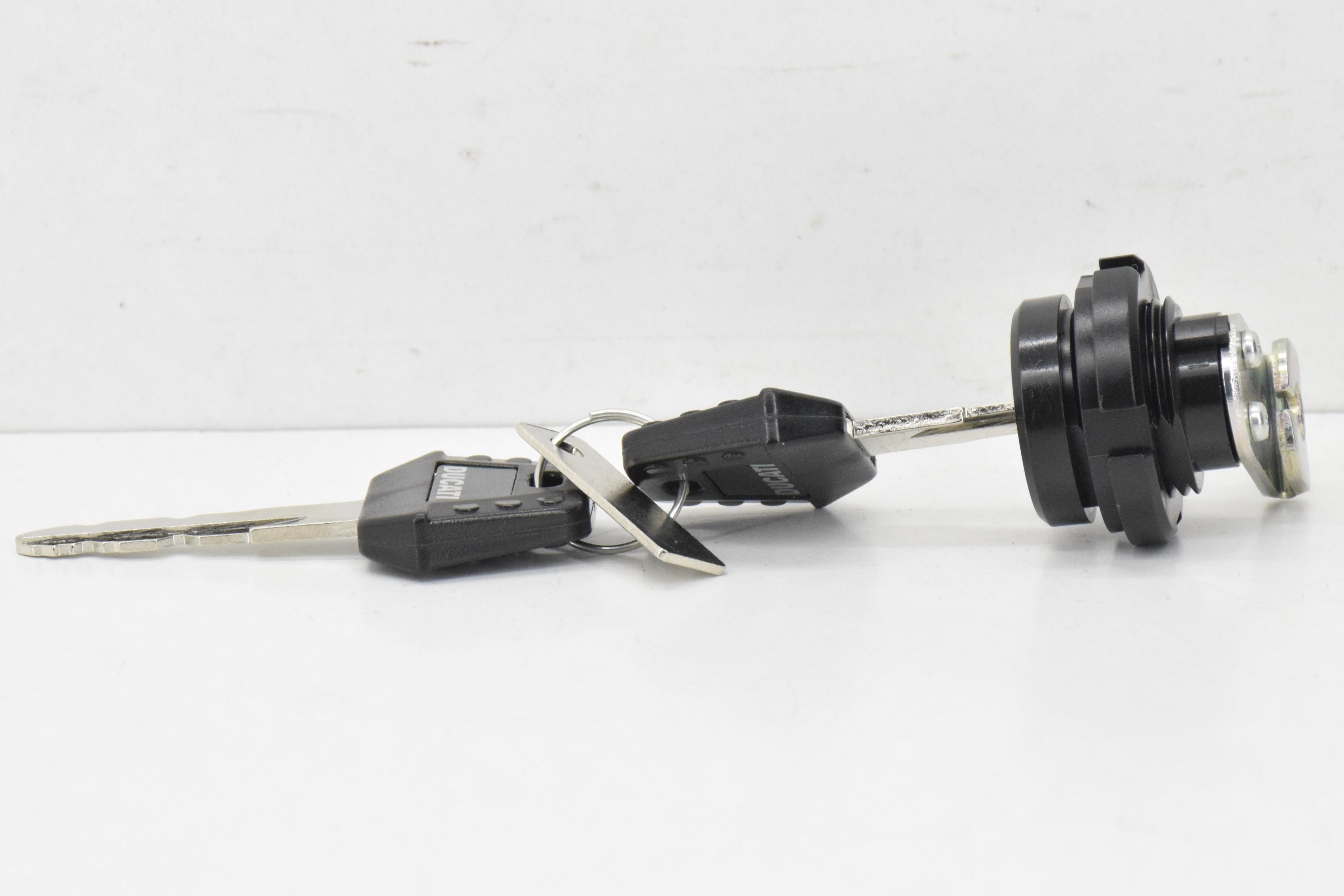 ducati kit serratura sella originale ducati 998 bip. 900ss 999 59820231a - foto 3