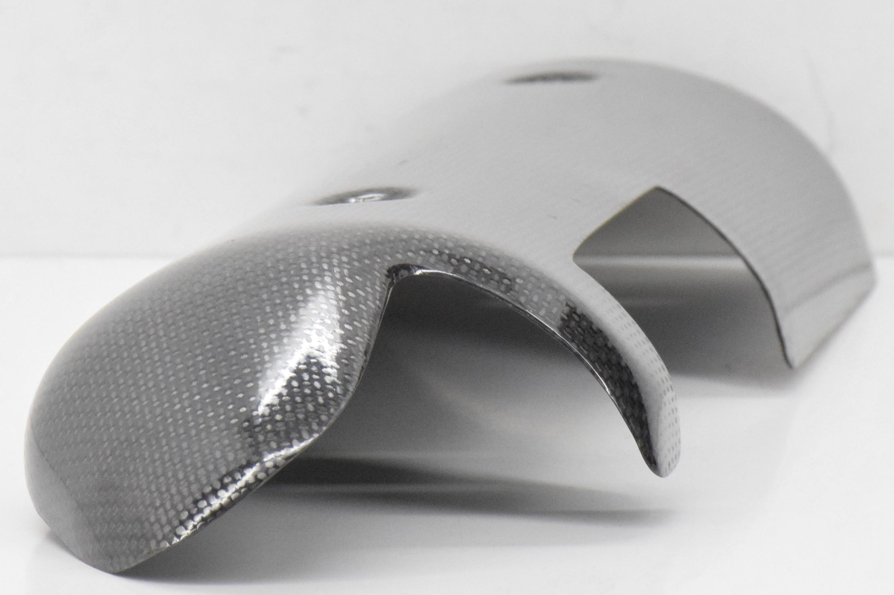 ducati paracalore carbonio x silenziatore  ducati performance monster s4r 96964203b - foto 4