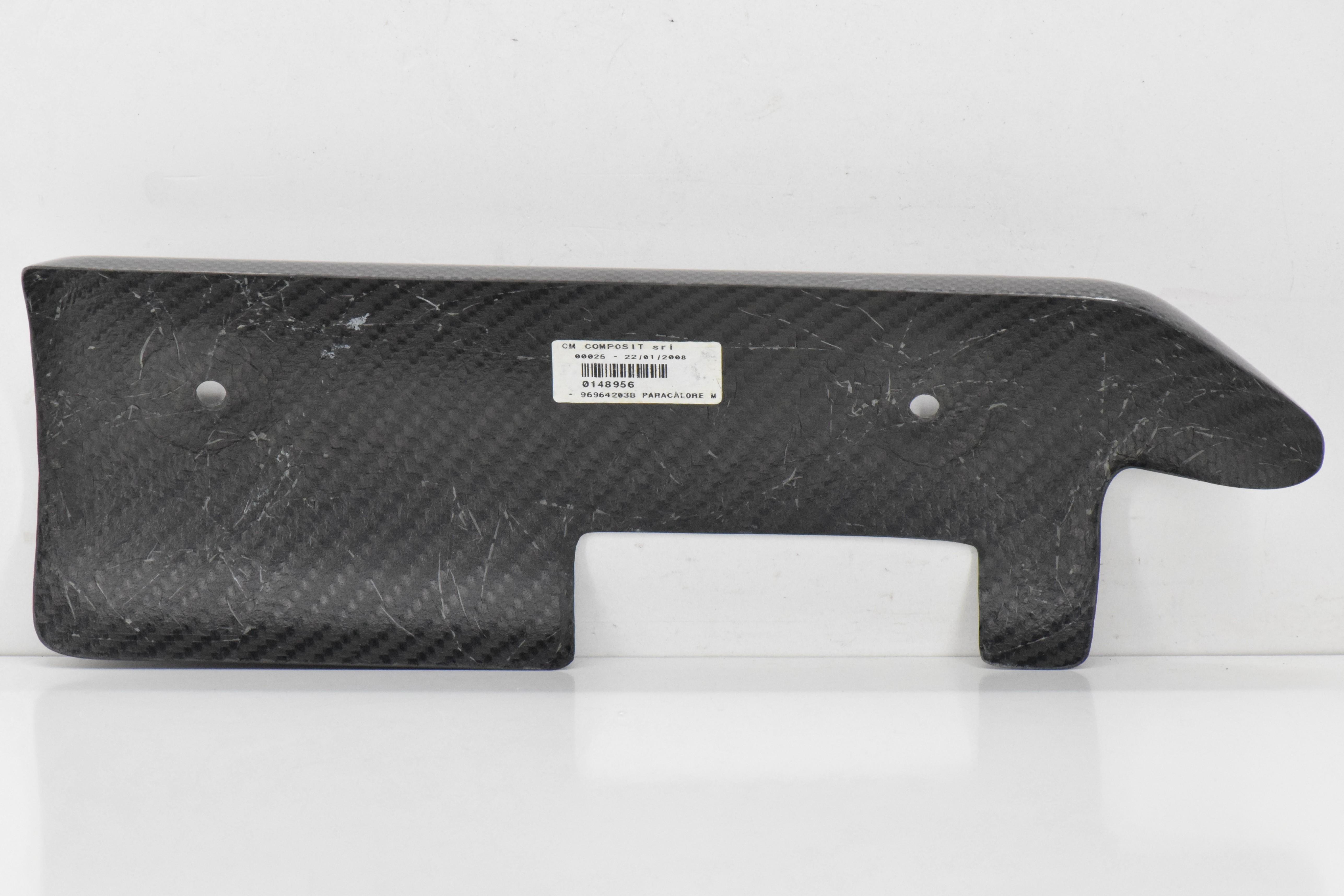 ducati paracalore carbonio x silenziatore  ducati performance monster s4r 96964203b - foto 5