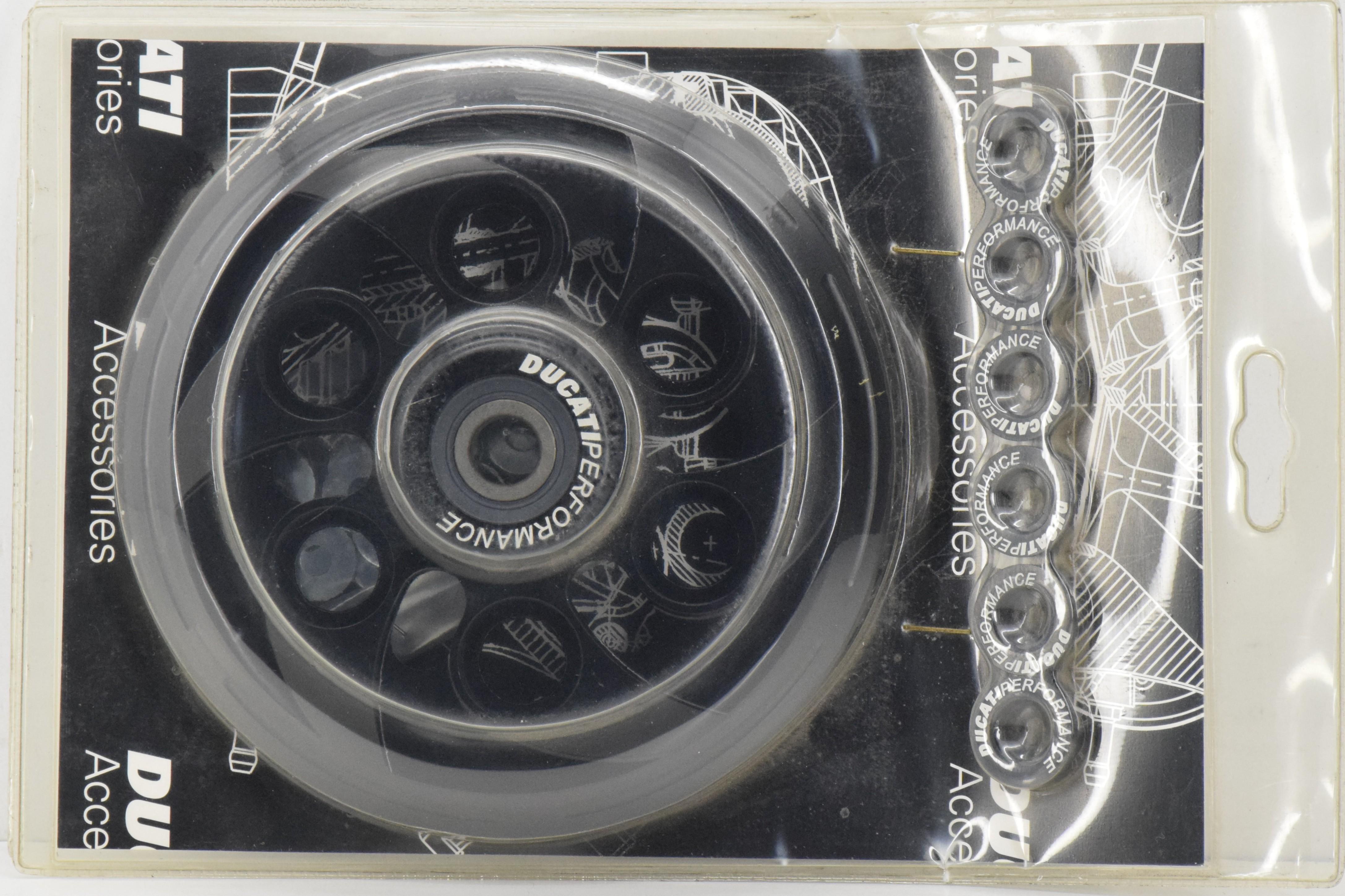 ducati kit spingidisco autoventilato frizione secco nero ducati 998 96858708b - foto 3