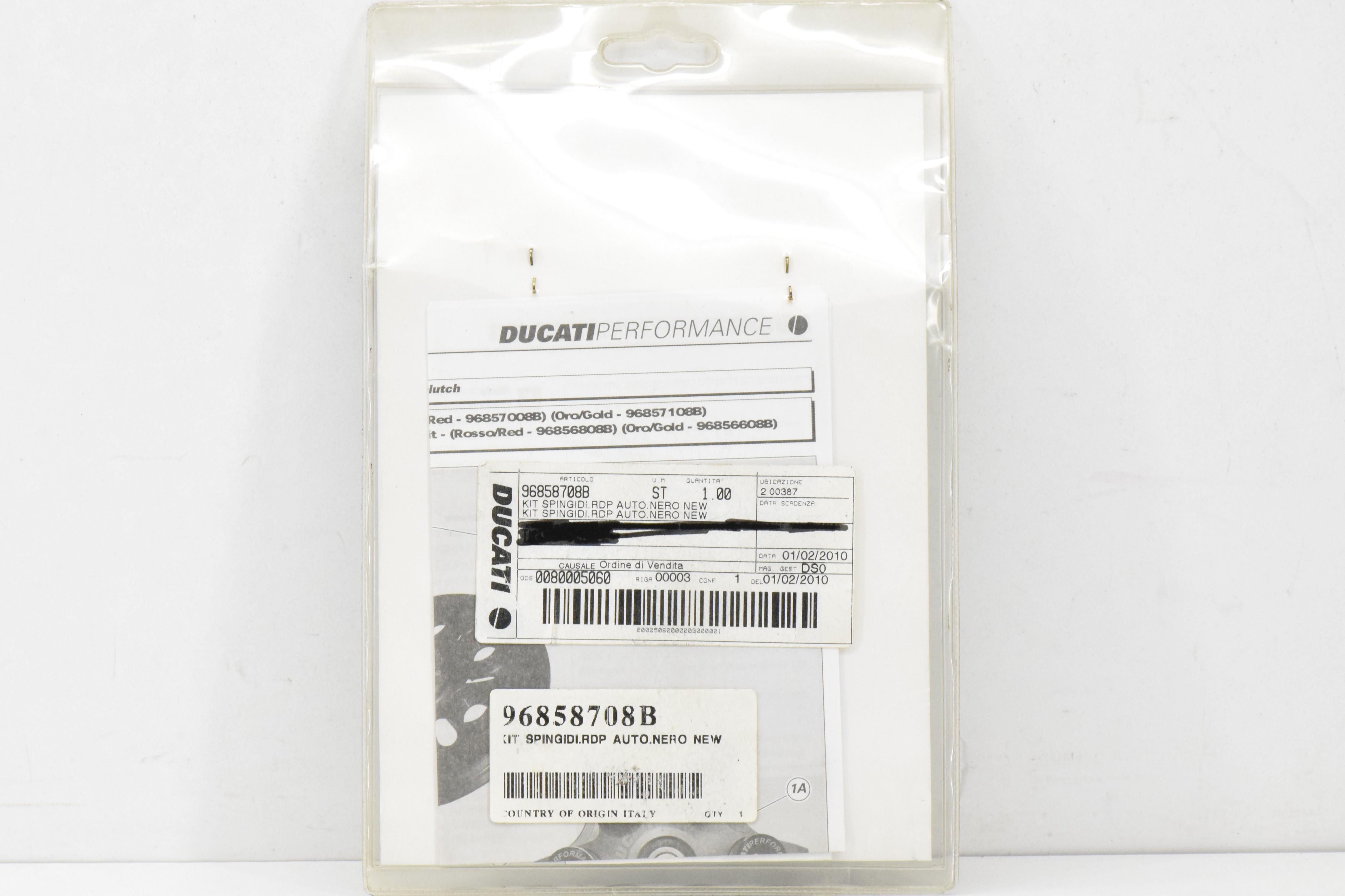 ducati kit spingidisco autoventilato frizione secco nero ducati 998 96858708b - foto 5